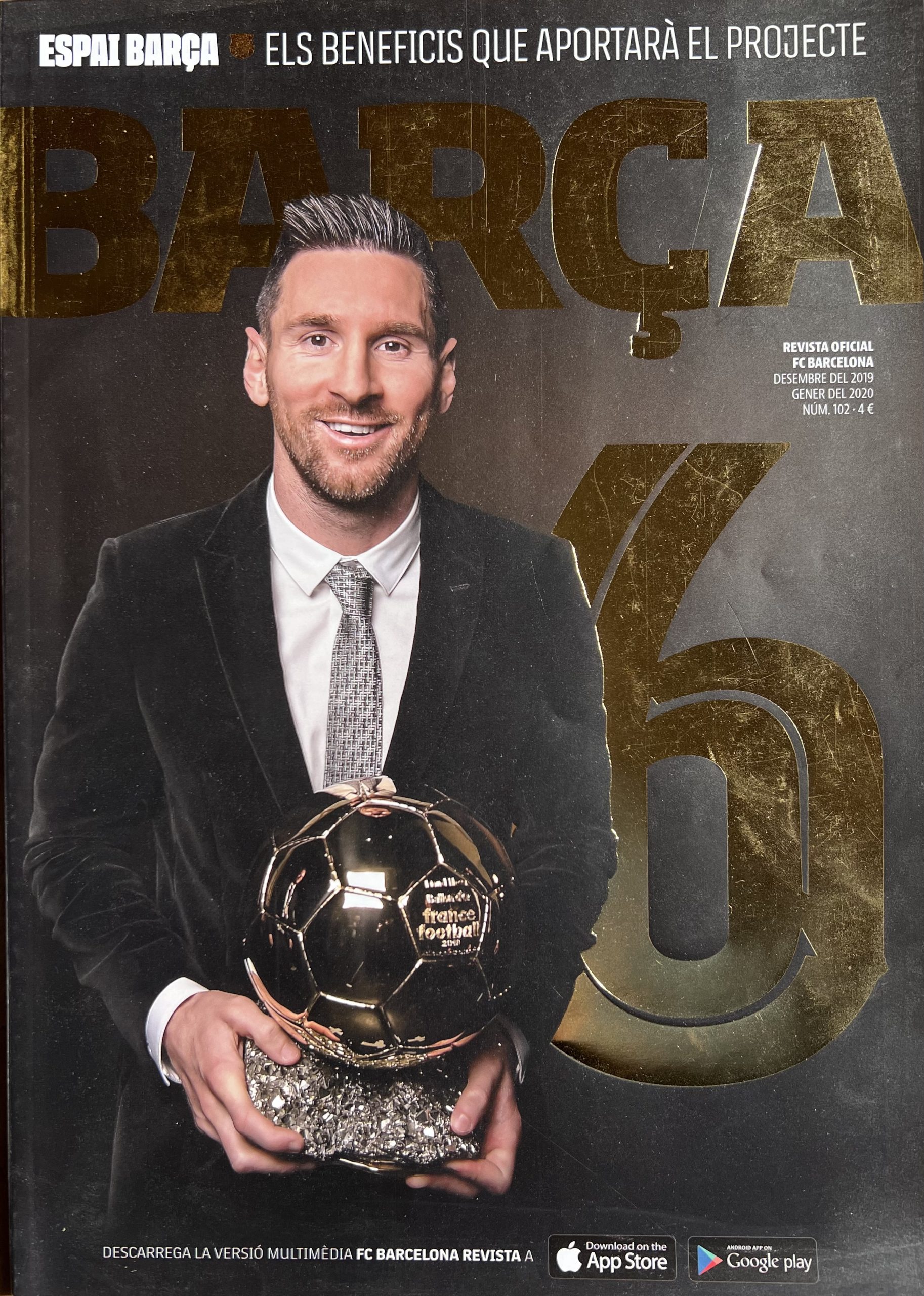 Revista Barça desembre 2019 gener 2020 - Nº102
