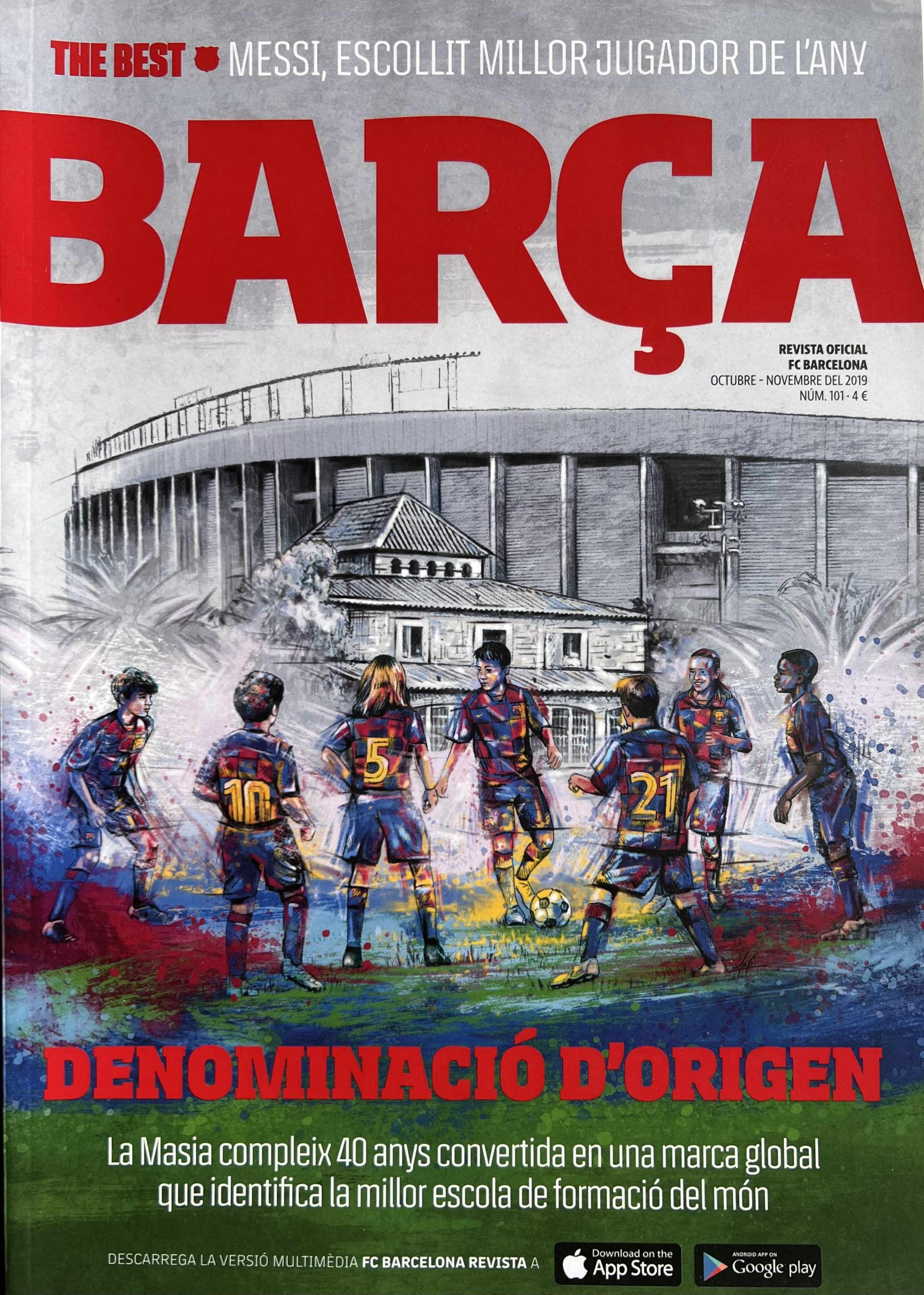 Revista Barça octubre - novembre 2019 - Nº101
