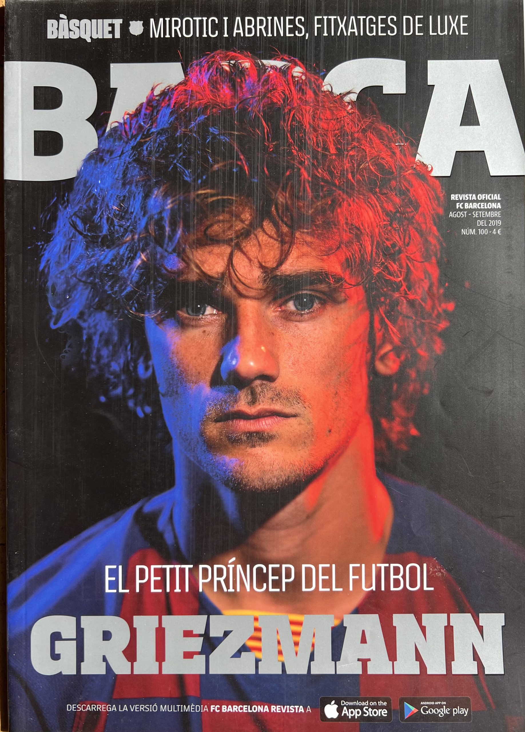 Revista Barça agost - setembre 2019 - Nº100