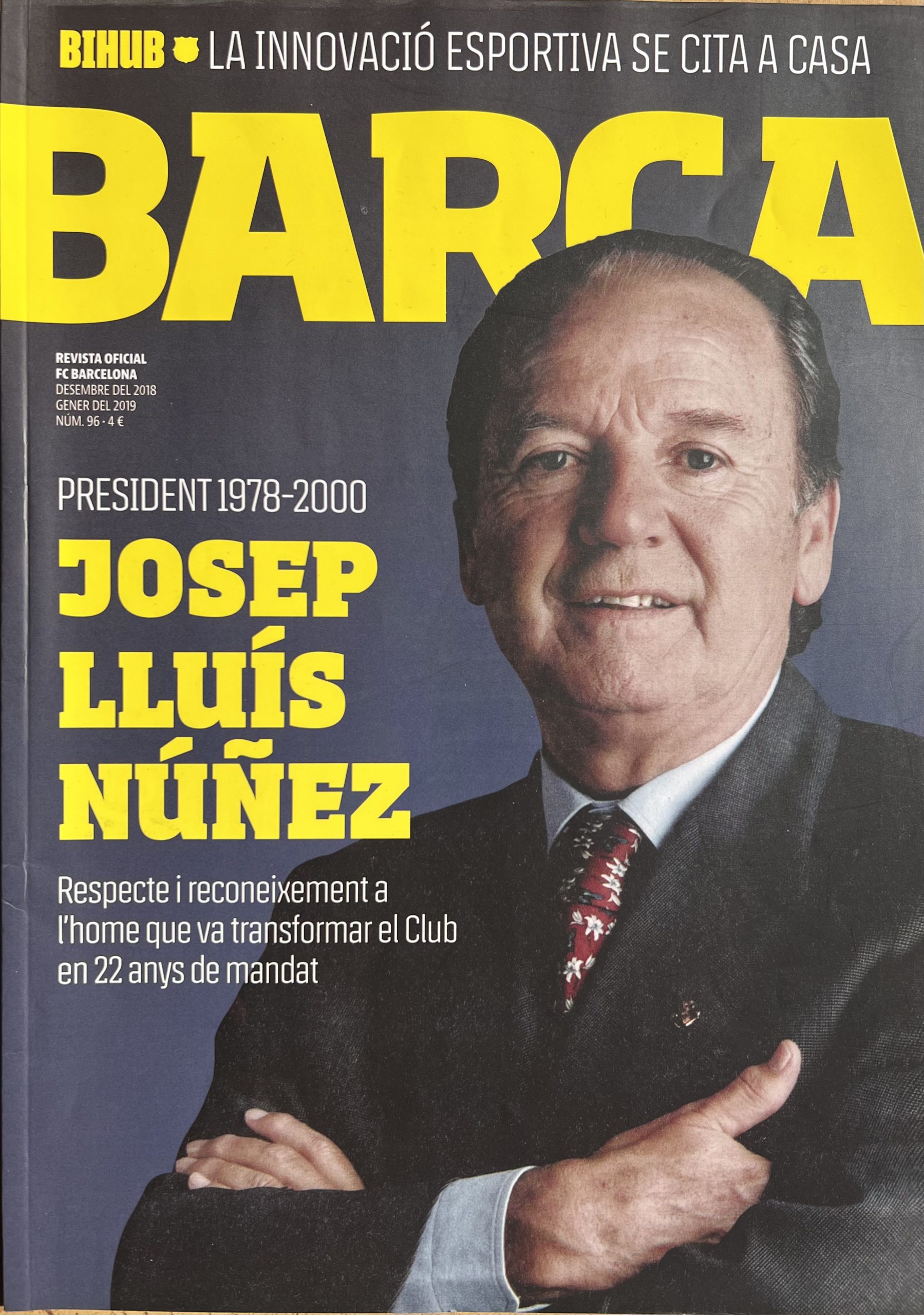 Revista Barça desembre 2018 - gener 2019 - Nº96