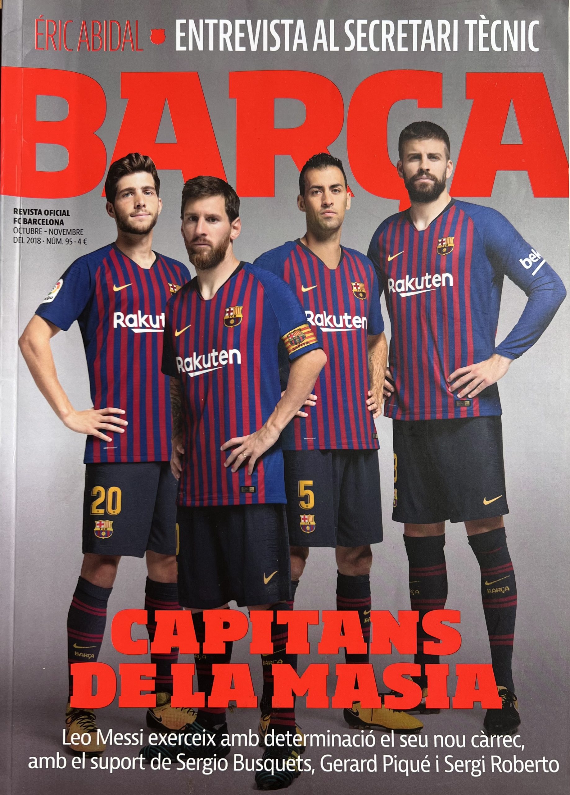 Revista Barça octubre - novembre 2018 - Nº95