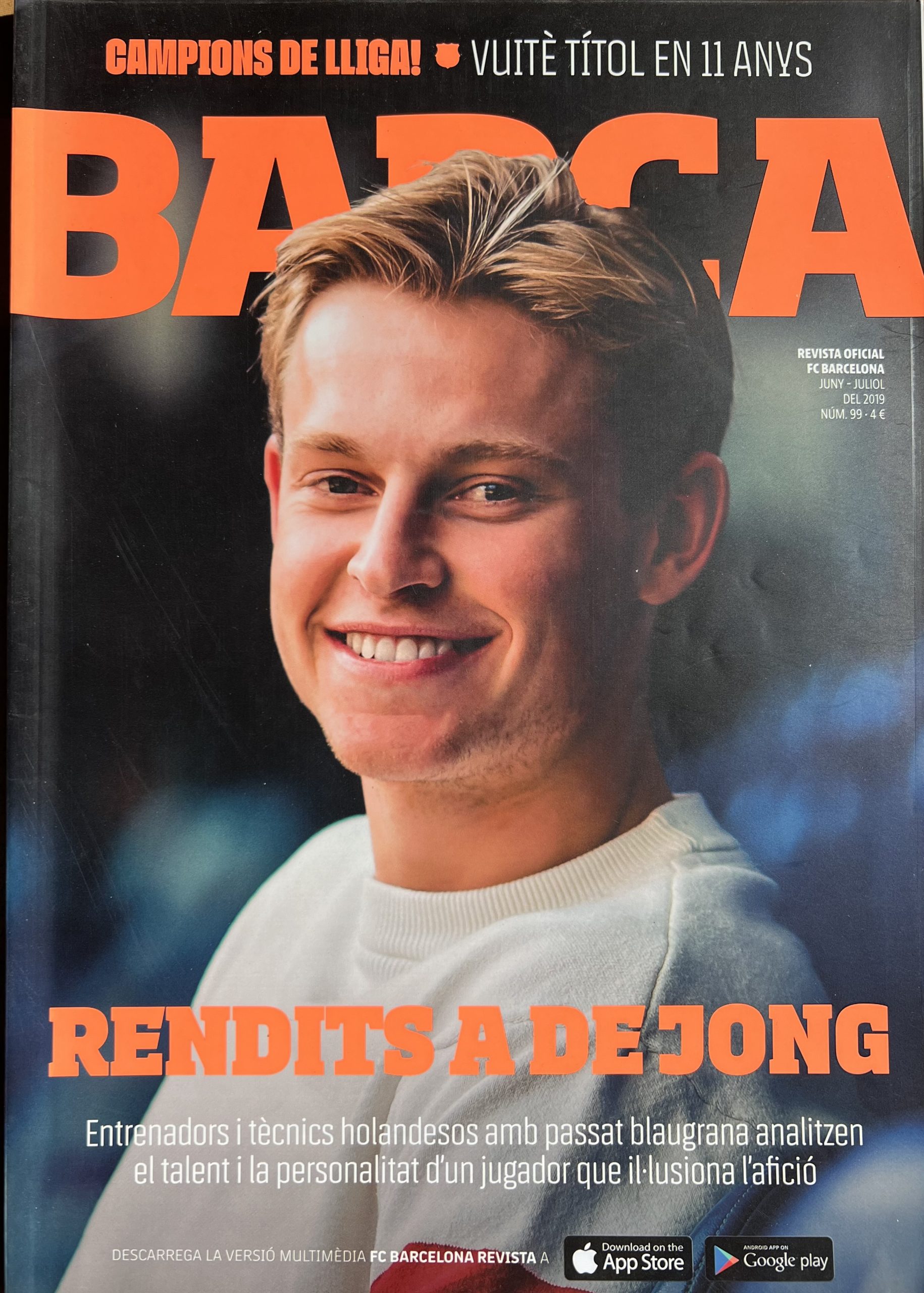 Revista Barça juny - juliol 2019 - Nº99