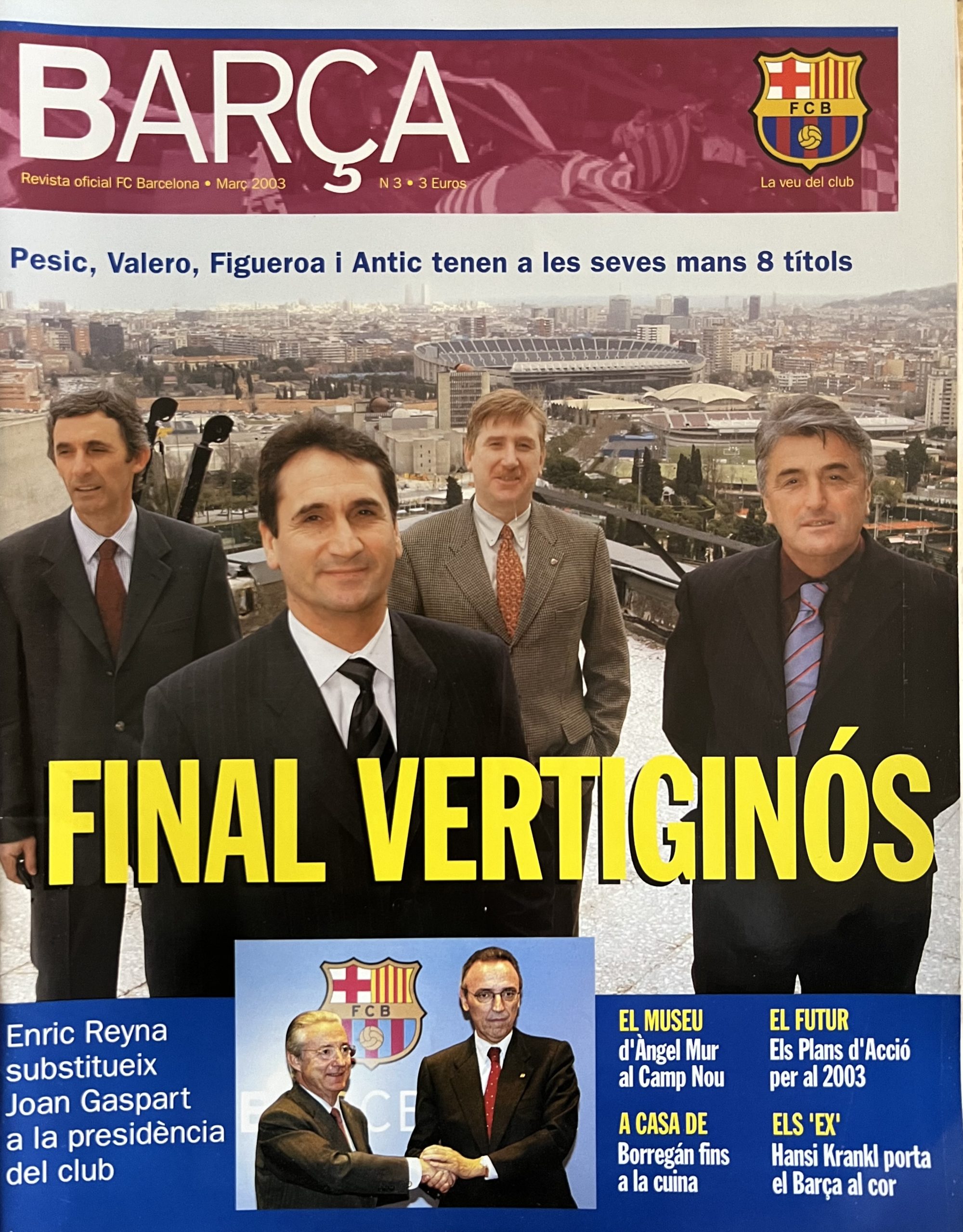 Revista Barça Març 2003 - Nº3