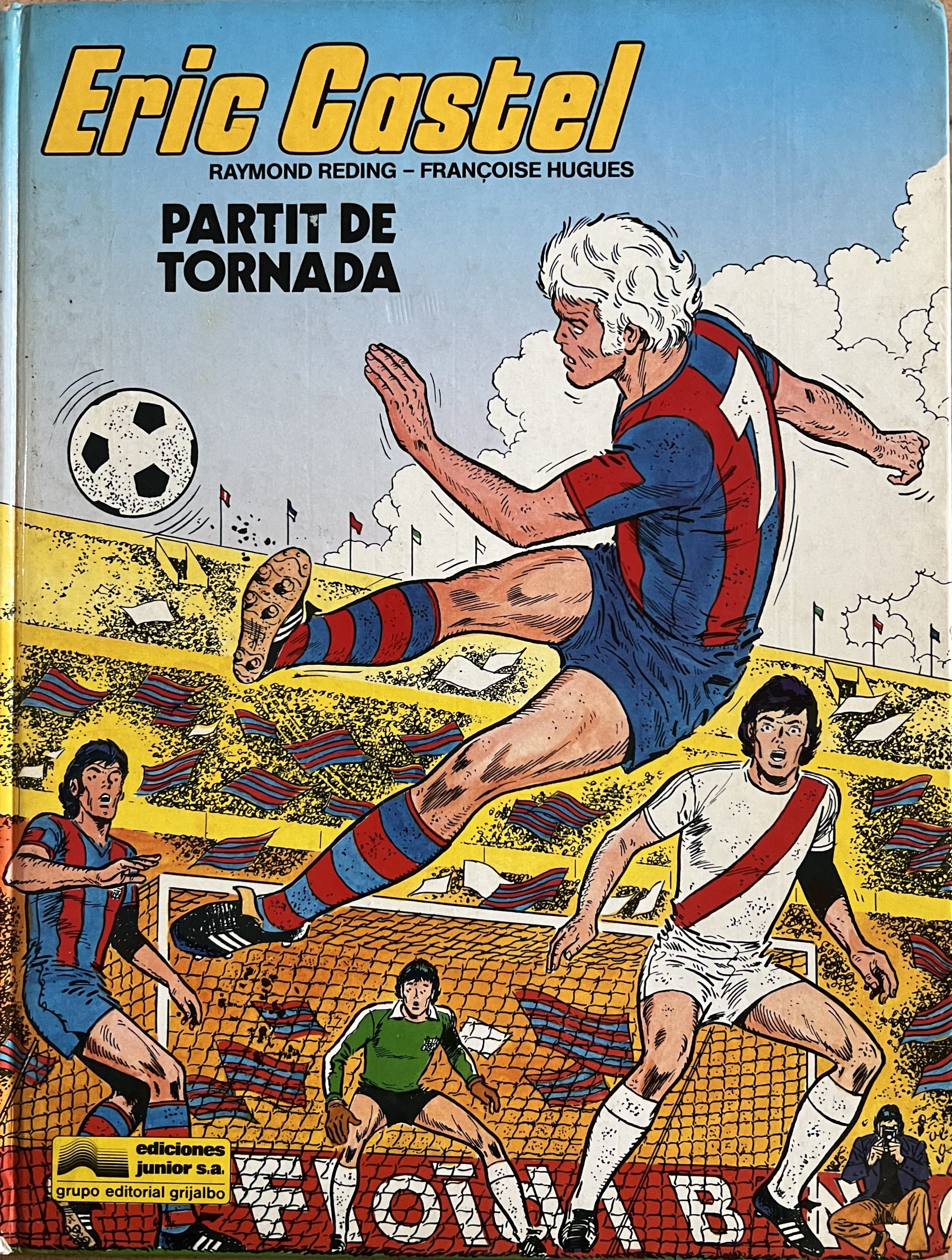 Eric Castel nº 2 Partit de tornada . FC BARCELONA