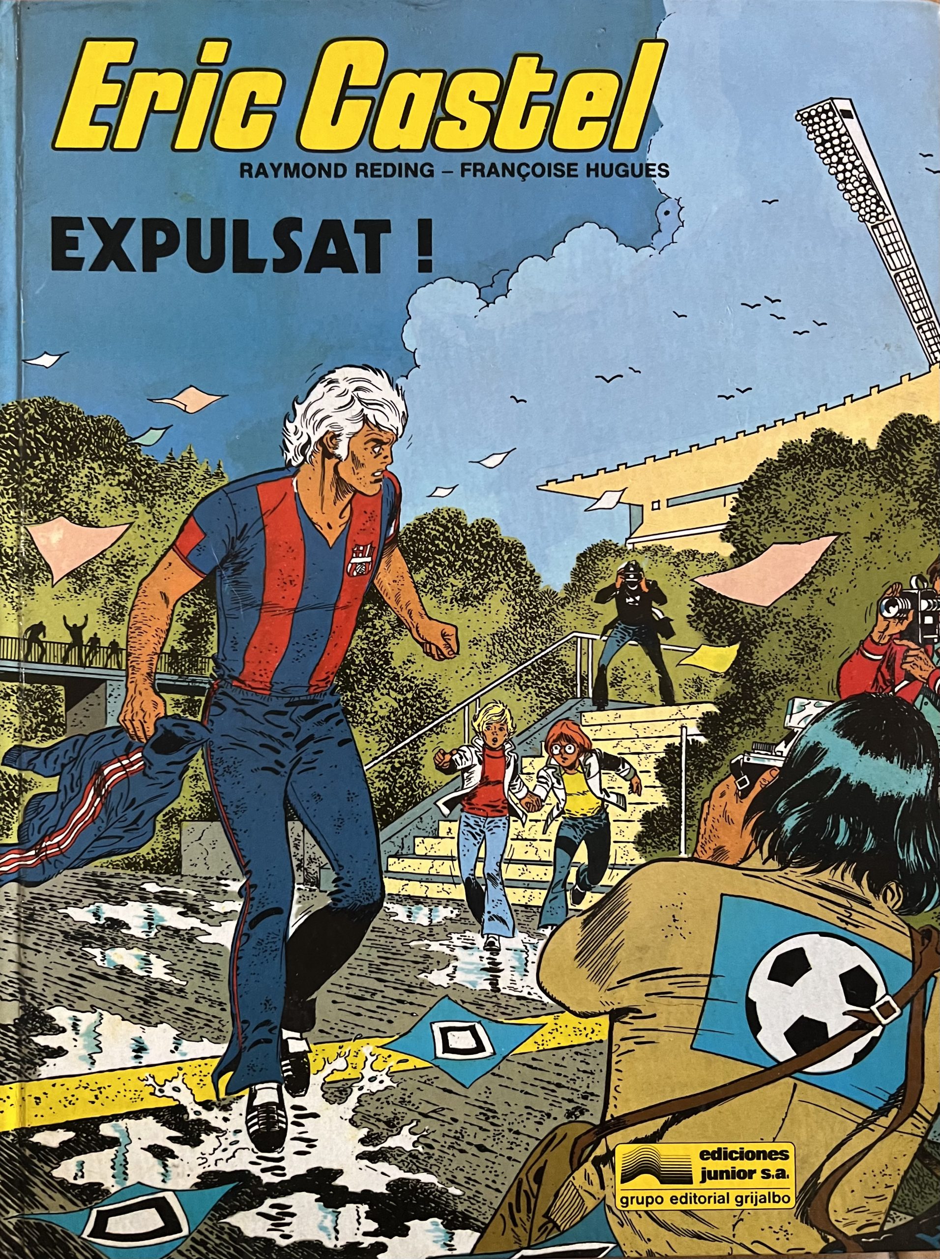Eric Castel nº 3 Expulsat . FC BARCELONA