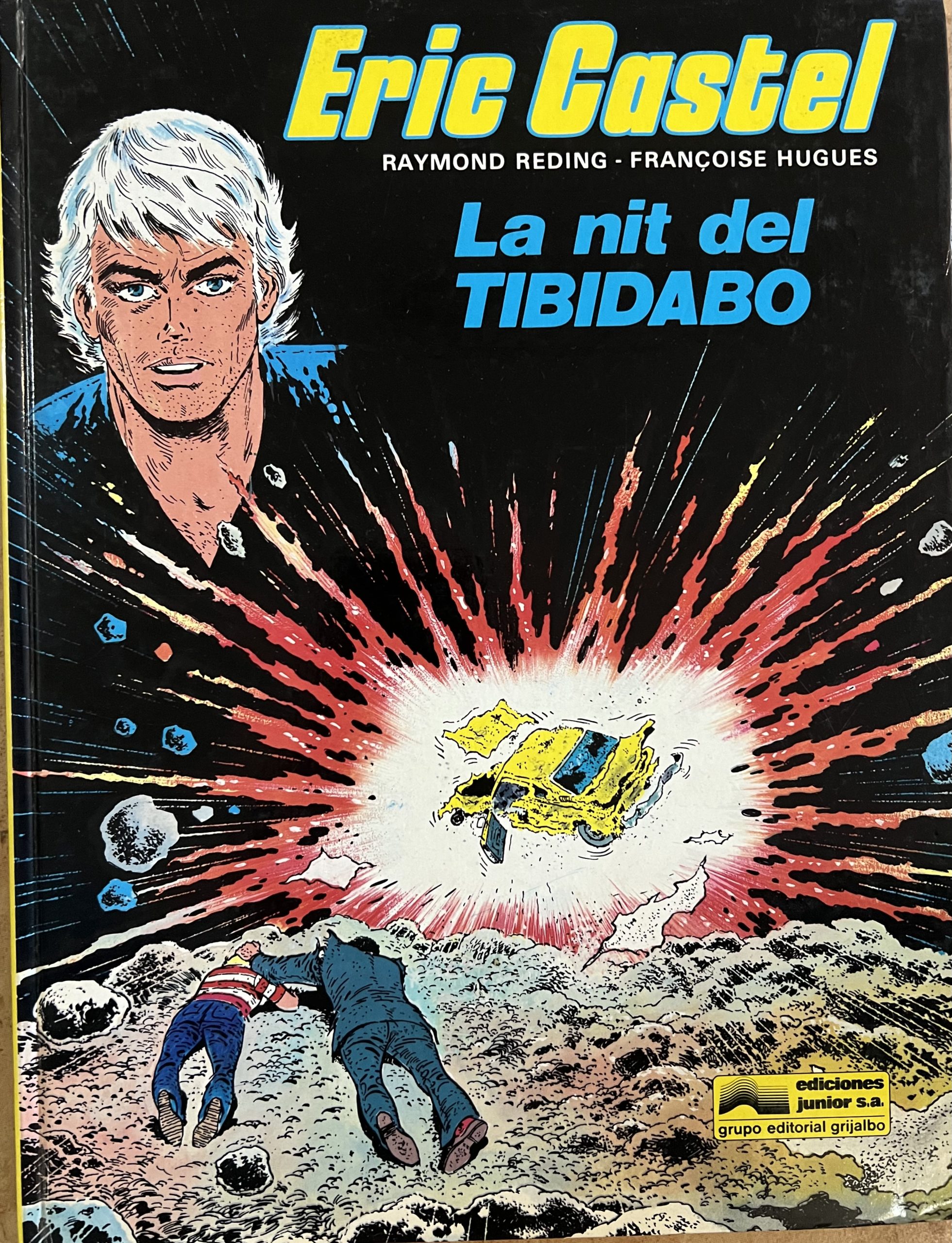 Eric Castel nº 7 la nit del Tibidabo. FC BARCELONA