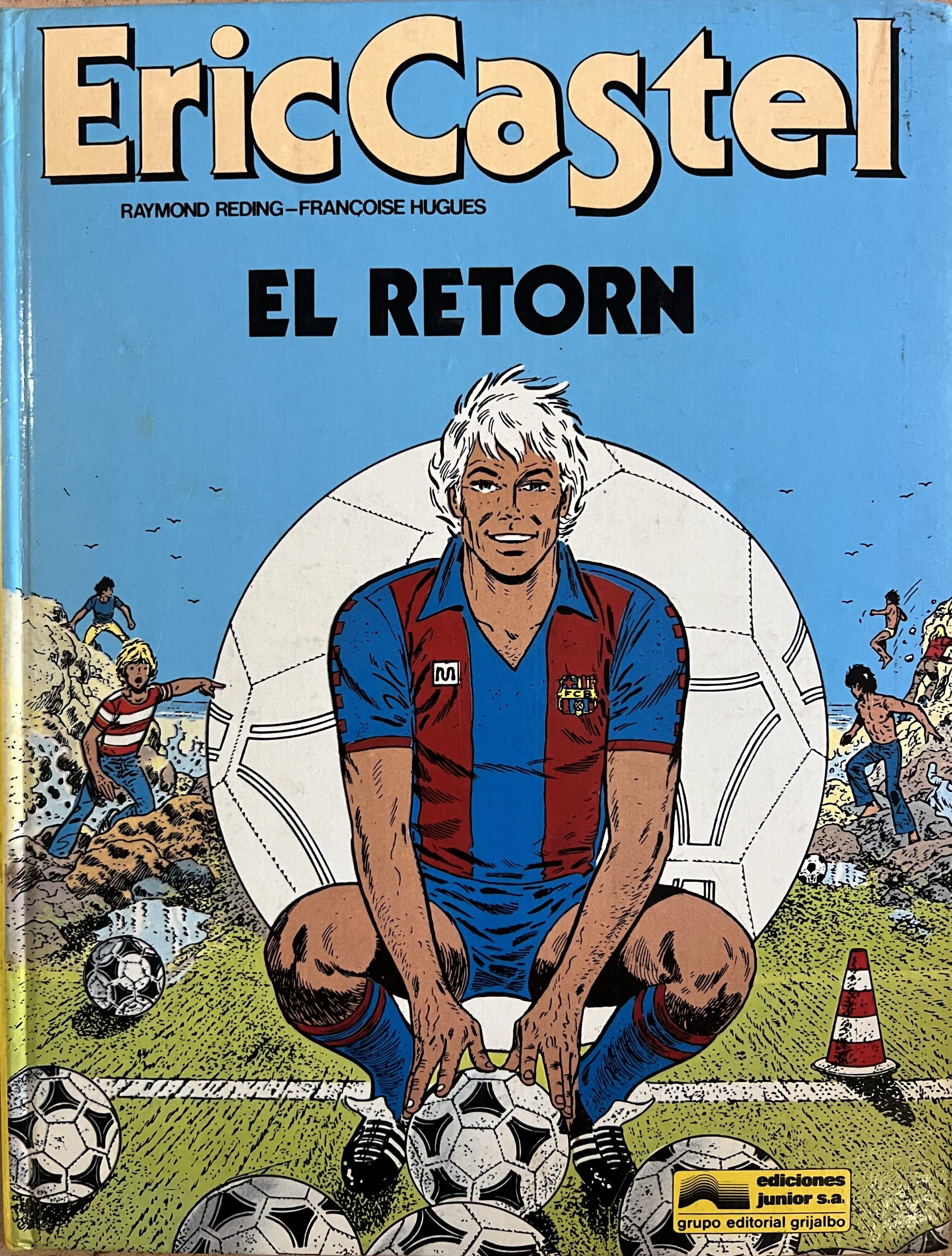 Eric Castel nº 10 el retorn. FC BARCELONA