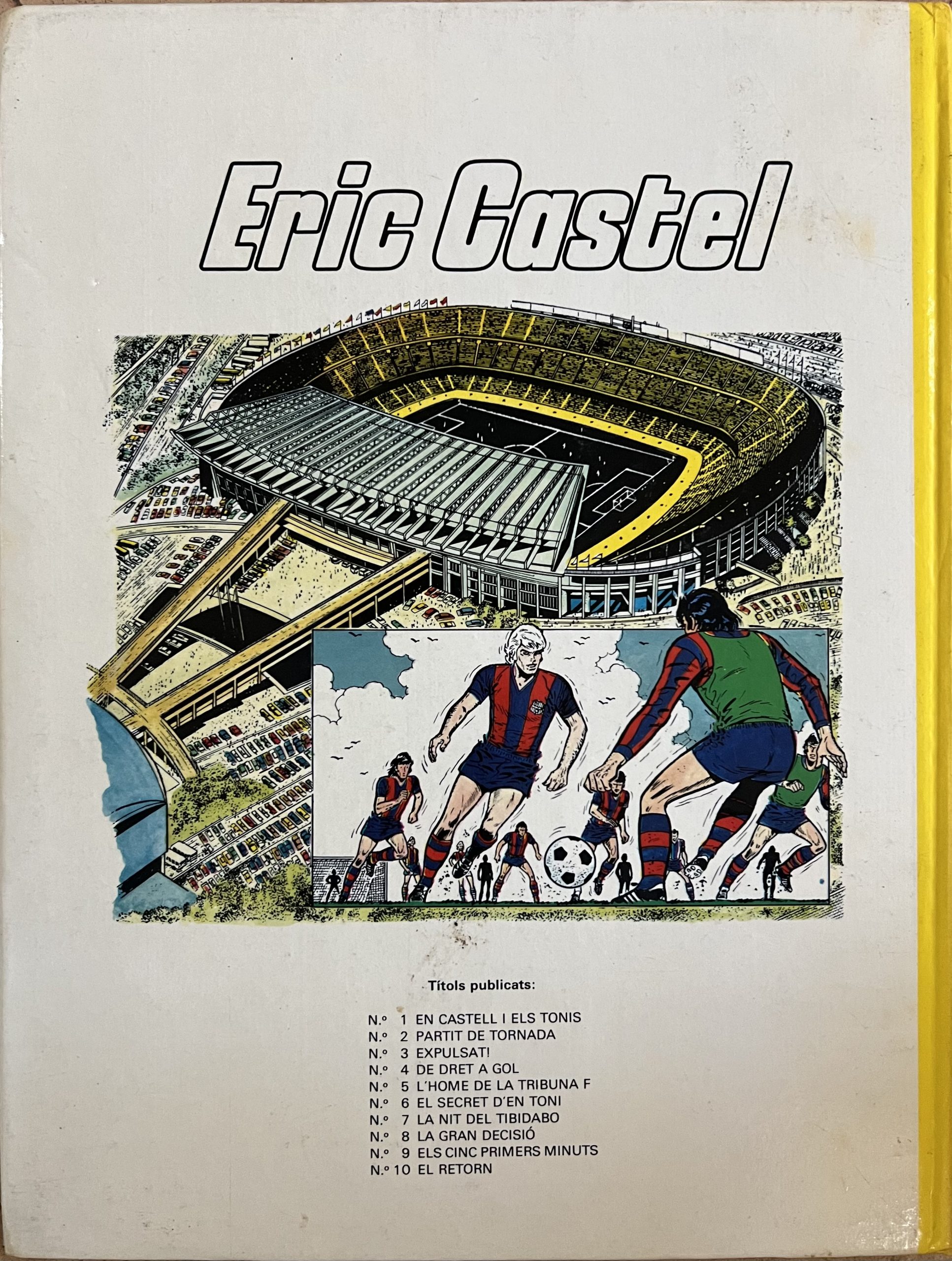 Eric Castel nº 10 el retorn. FC BARCELONA