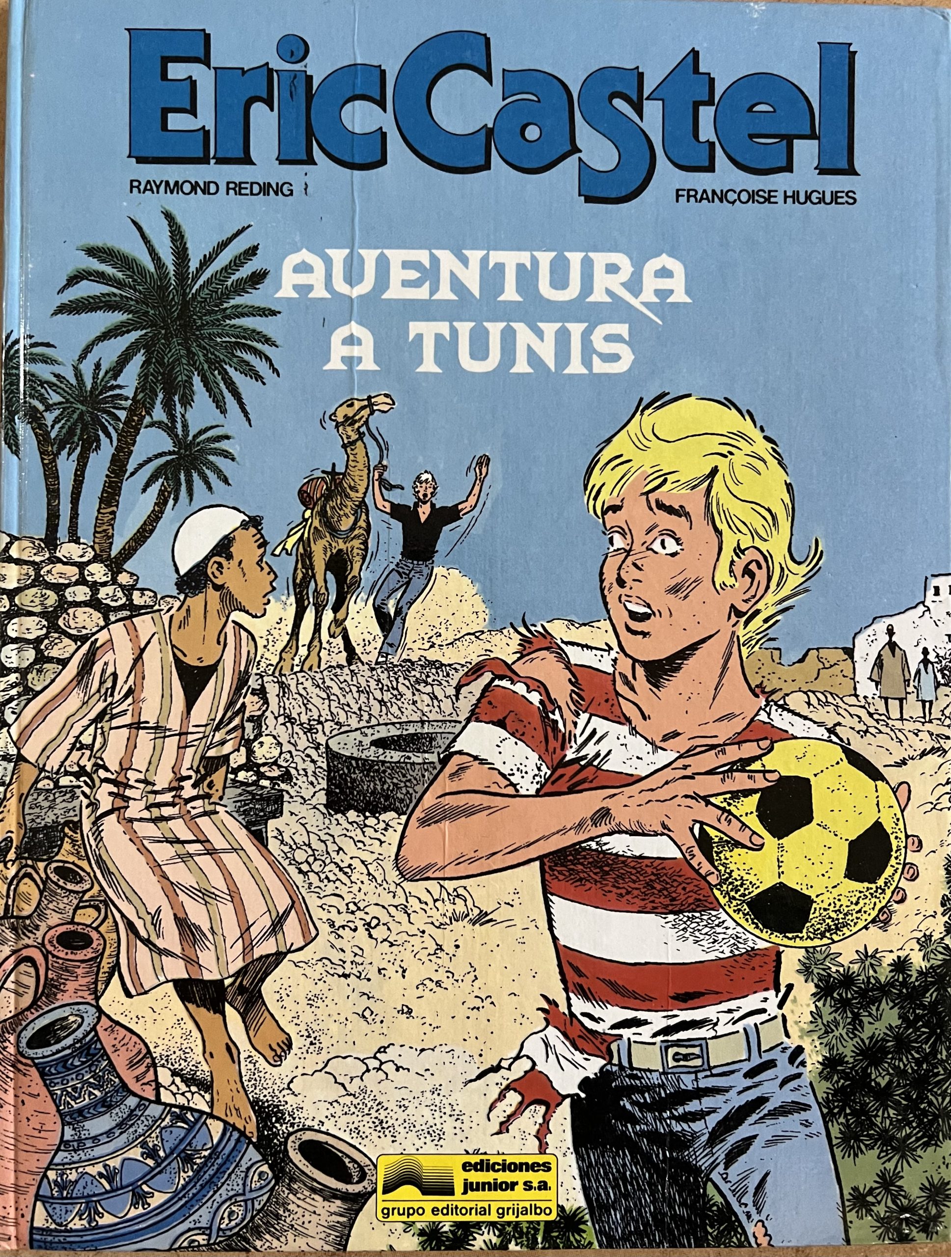 Eric Castel nº 13 Aventura a Tunis. FC BARCELONA