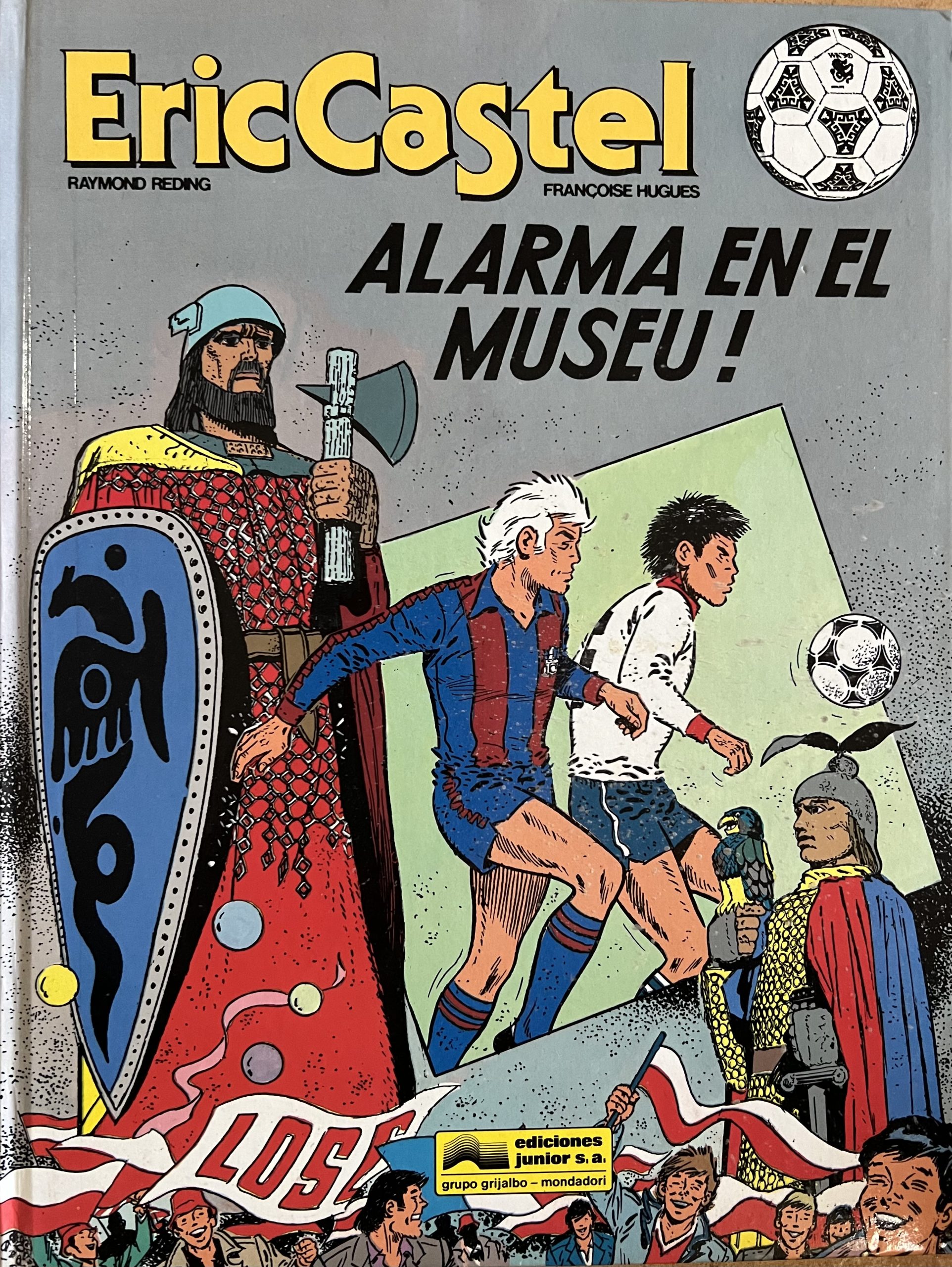 Eric Castel nº 14 Alarma en el museu. FC BARCELONA