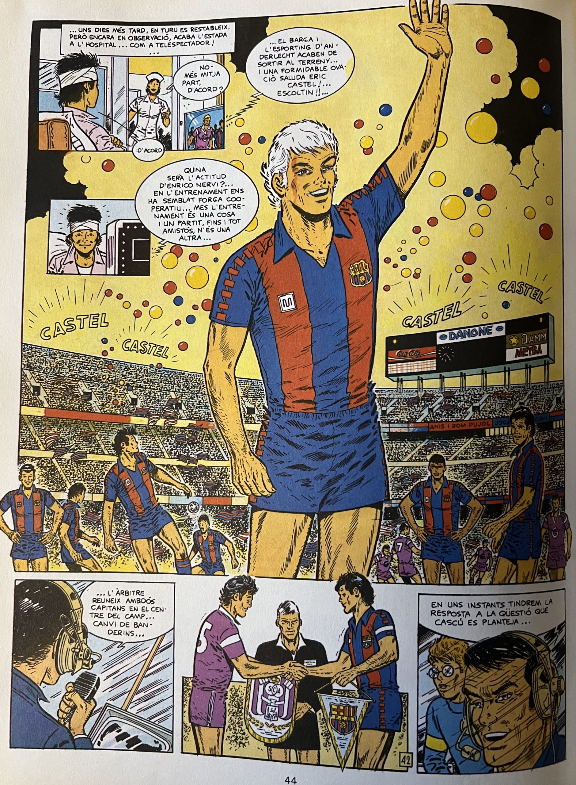 Eric Castel . FC BARCELONA