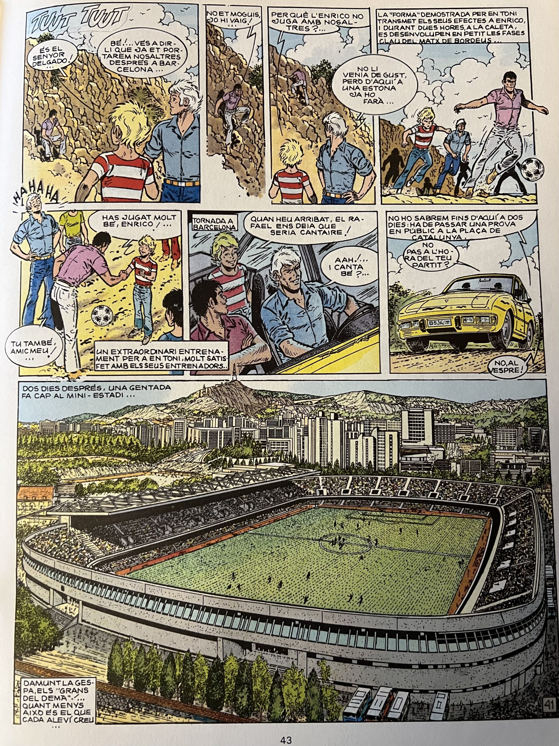 Eric Castel . FC BARCELONA