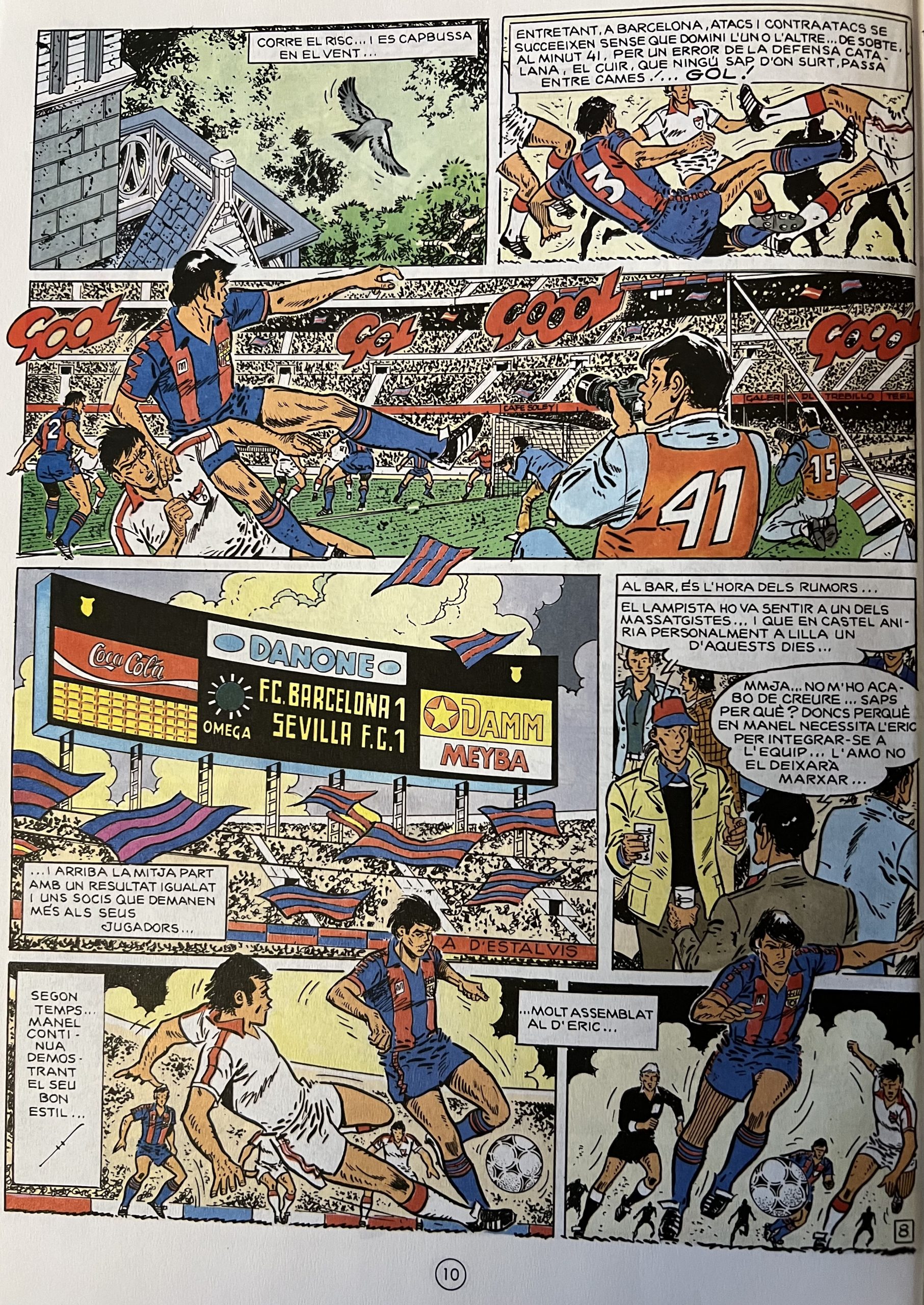 Eric Castel . FC BARCELONA