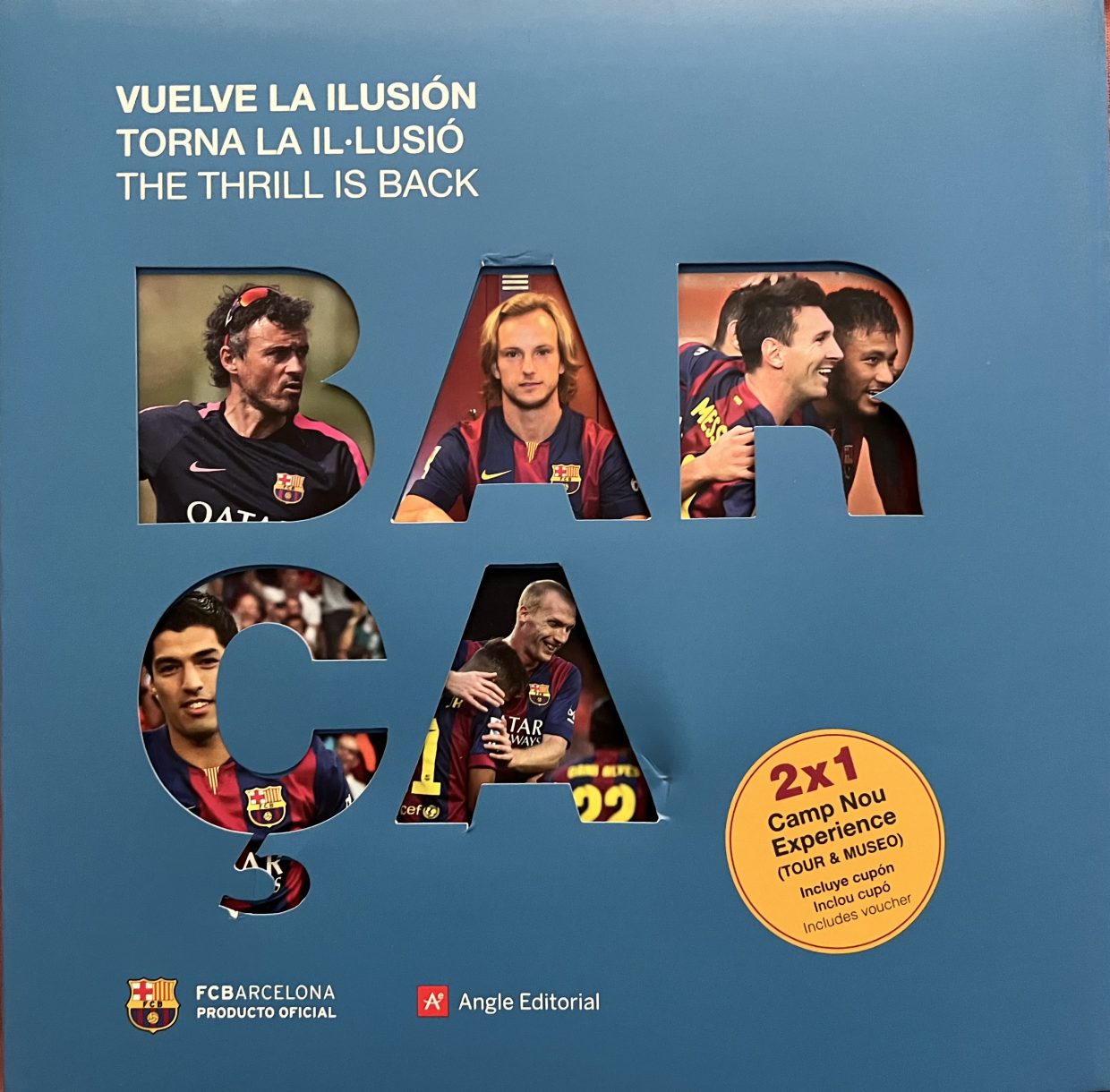 BARÇA Torna la il·lusió - Angle editorial - imatges inèdites i úniques del vestidor , temporada 2013-2014