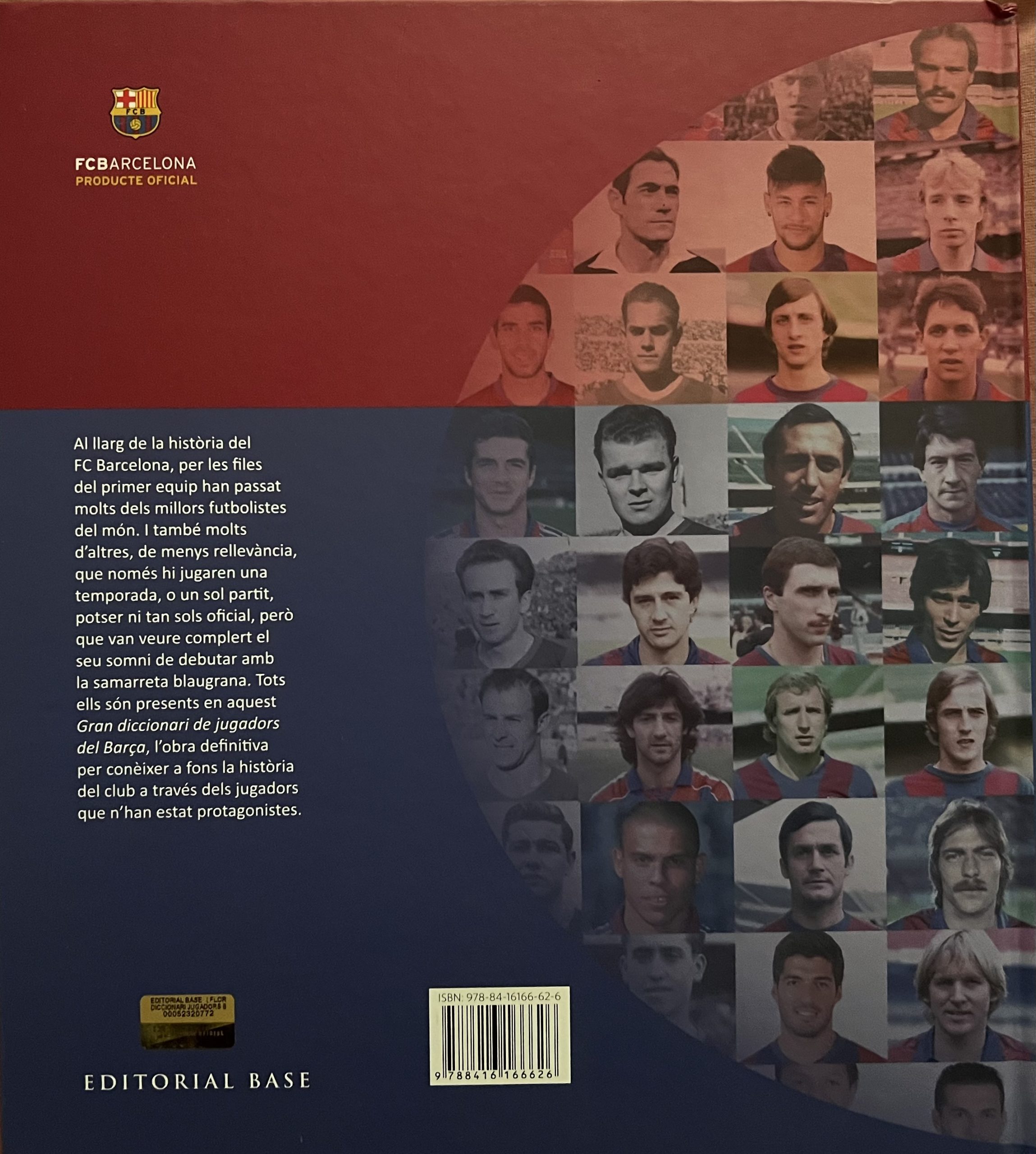 Gran diccionari de jugadors del BARÇA - editorial base