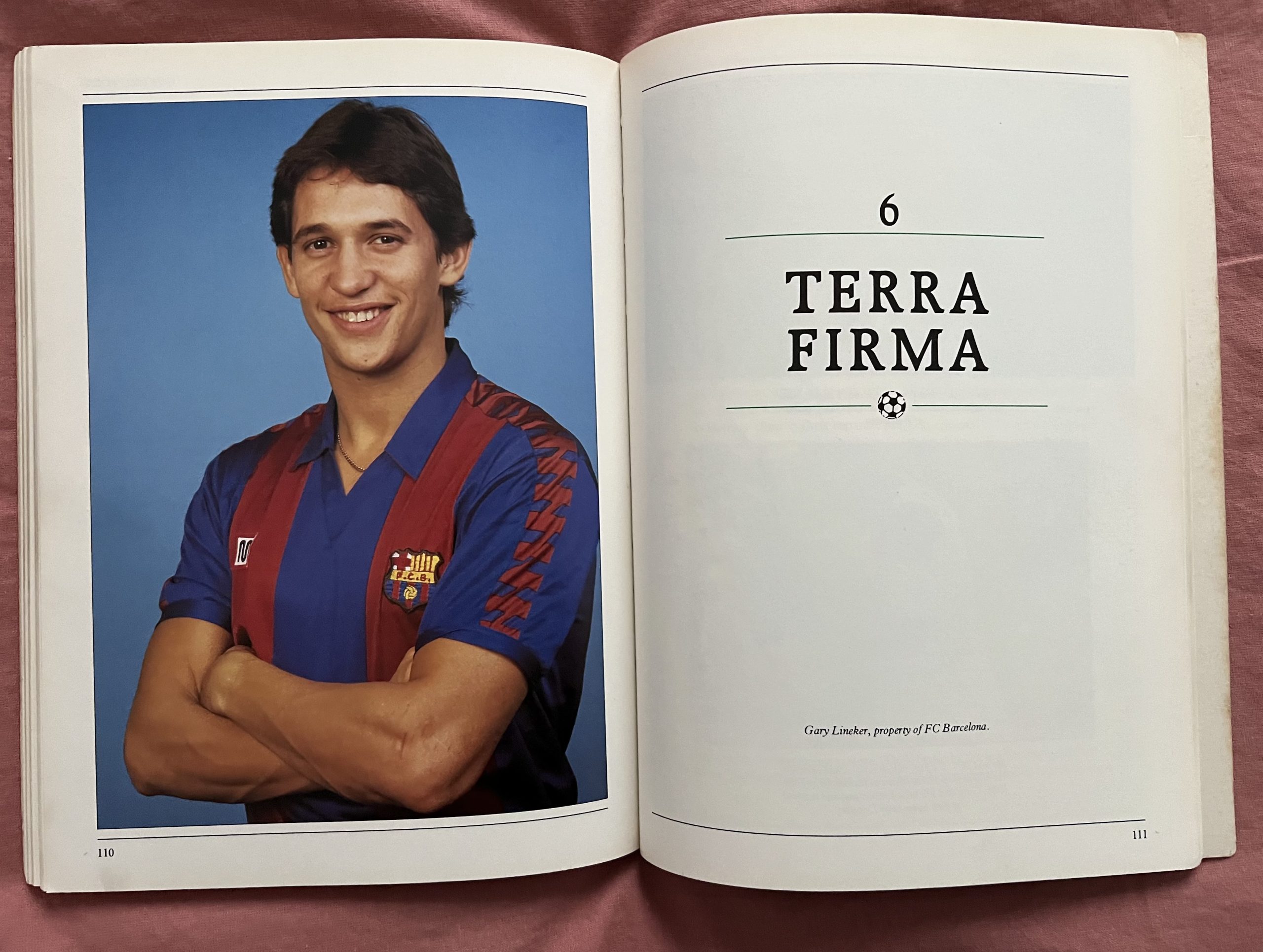 Lineker Golden Boot - Bob Thomas - Terra Firma - 05/1987 Hand Signed