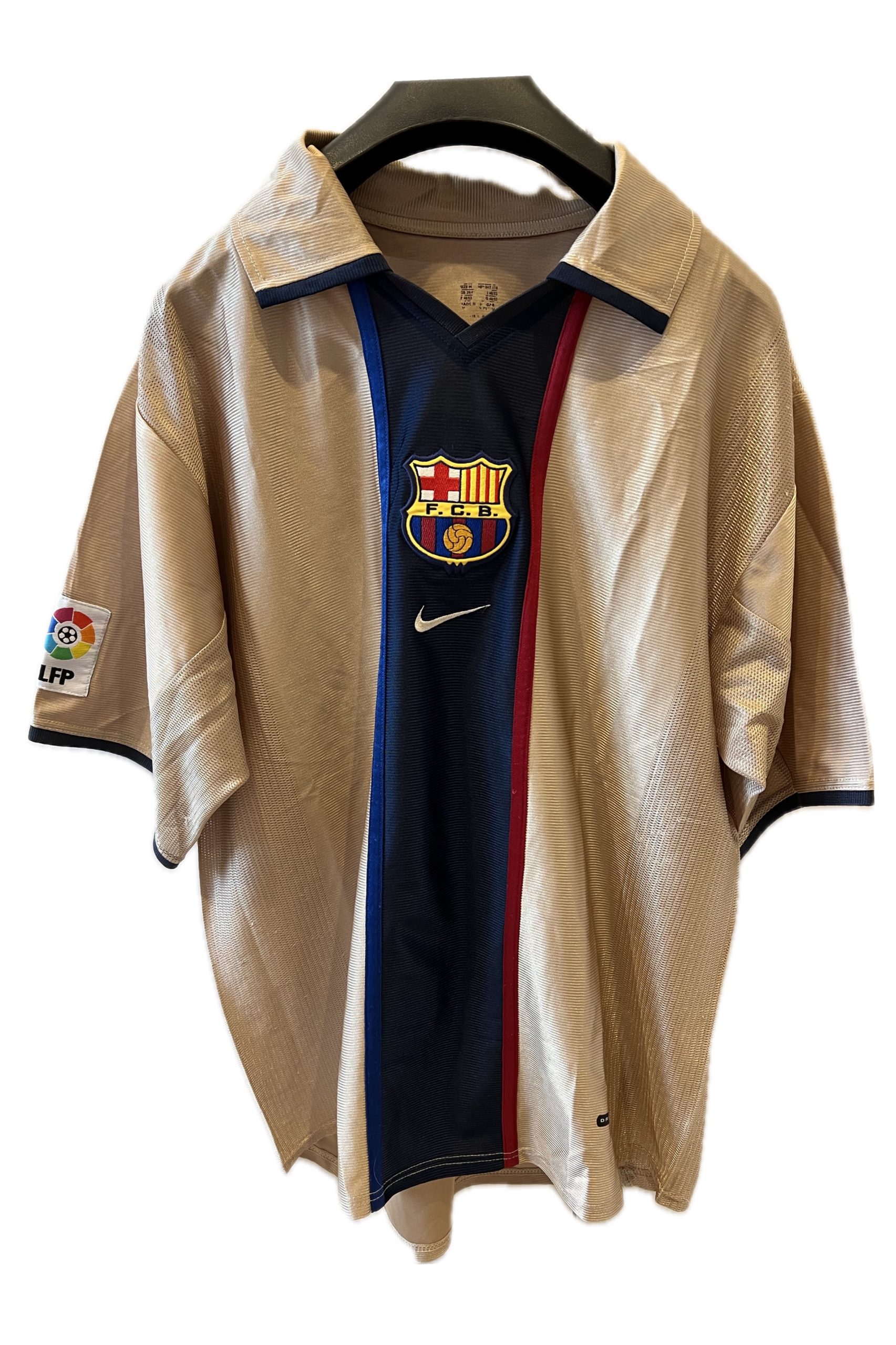 Samarreta 2on equipament NIKE 2001-2002 FC BARCELONA