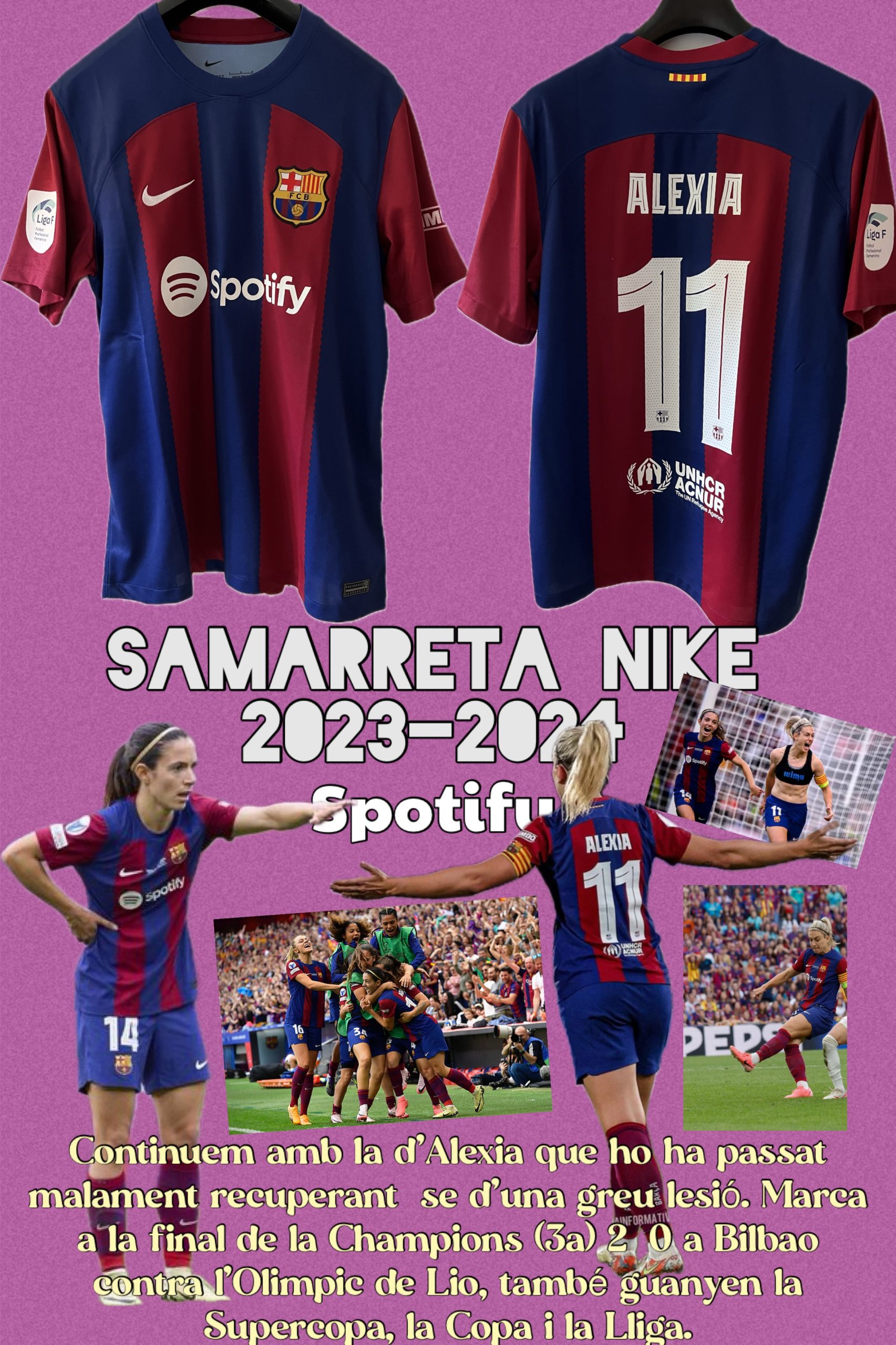 SAMARRETA 1er equipament NIKE 2023-2024 FC BARCELONA