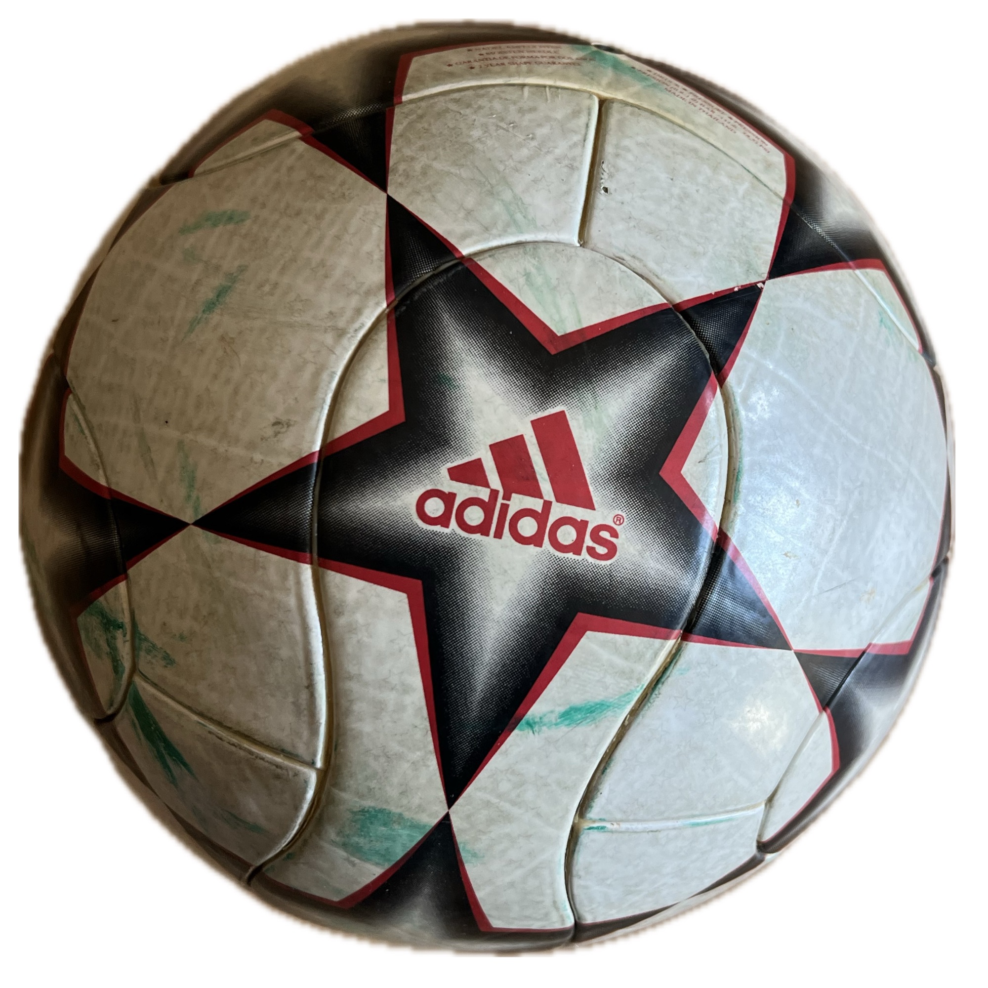Pilota match worn Adidas finale Champions 2006 Barça 2 - Werder Bremen 0