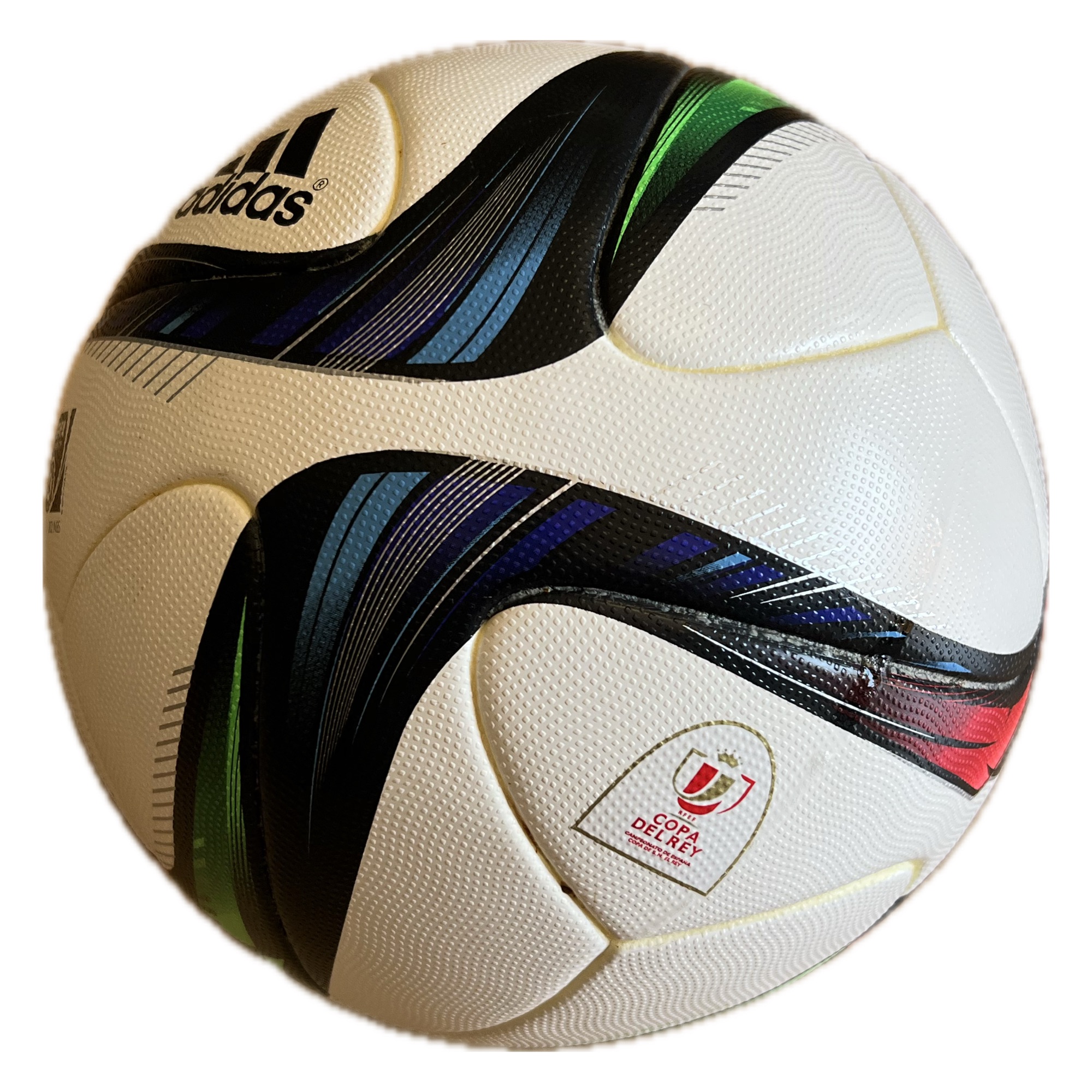 Emblema oficial Copa del Rei a la pilota Adidas utilitzada a la final 2015