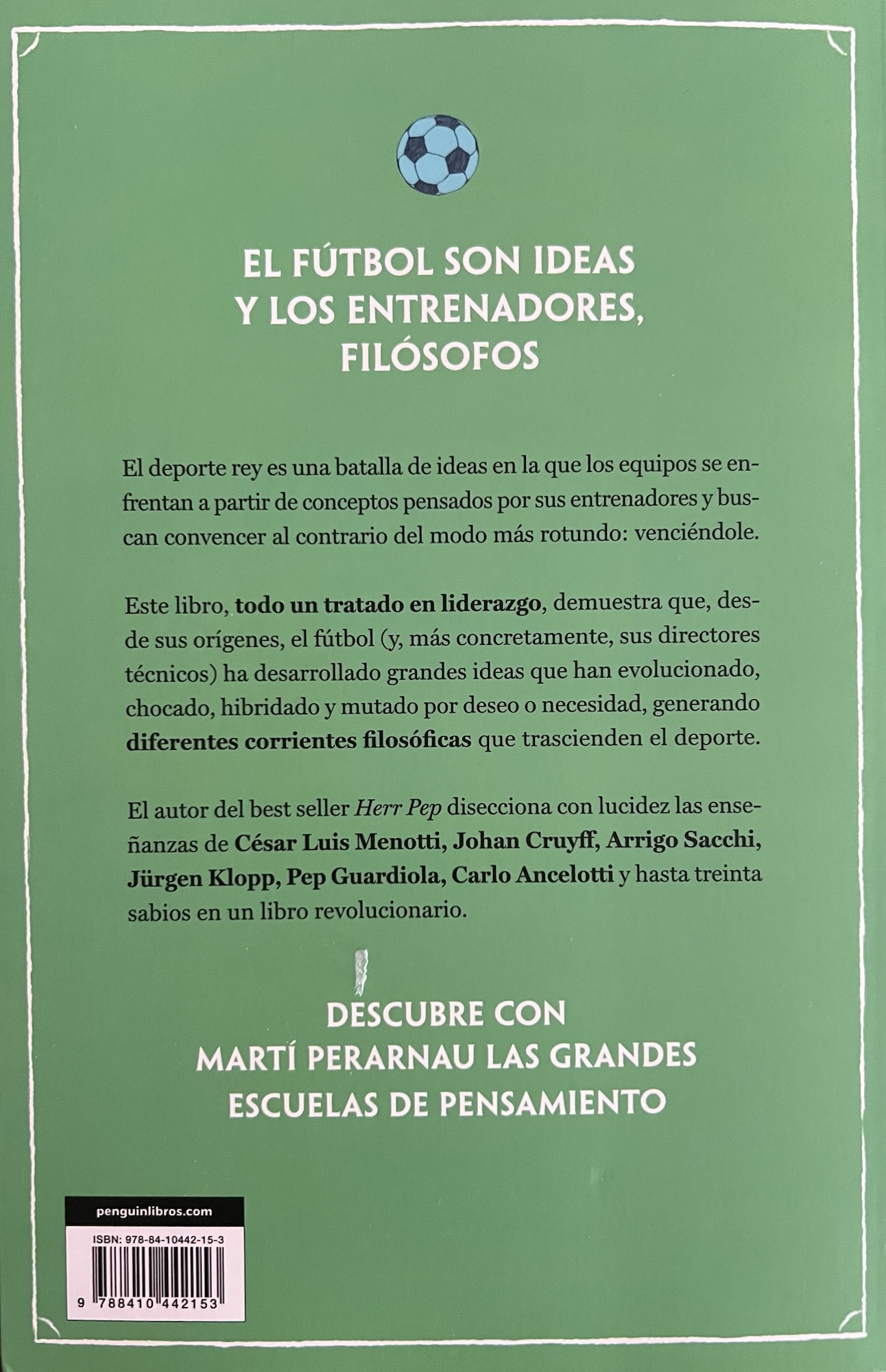 El fútbol y su filosofía: Grandes ideas detrás del juego (Córner)