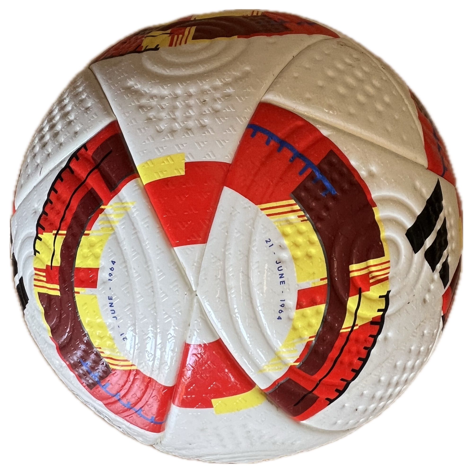 Pilota adidas utilitzada a la semifinal Copa del Rey 2025 FC Barcelona 4 – Atlétic de Madrid 4