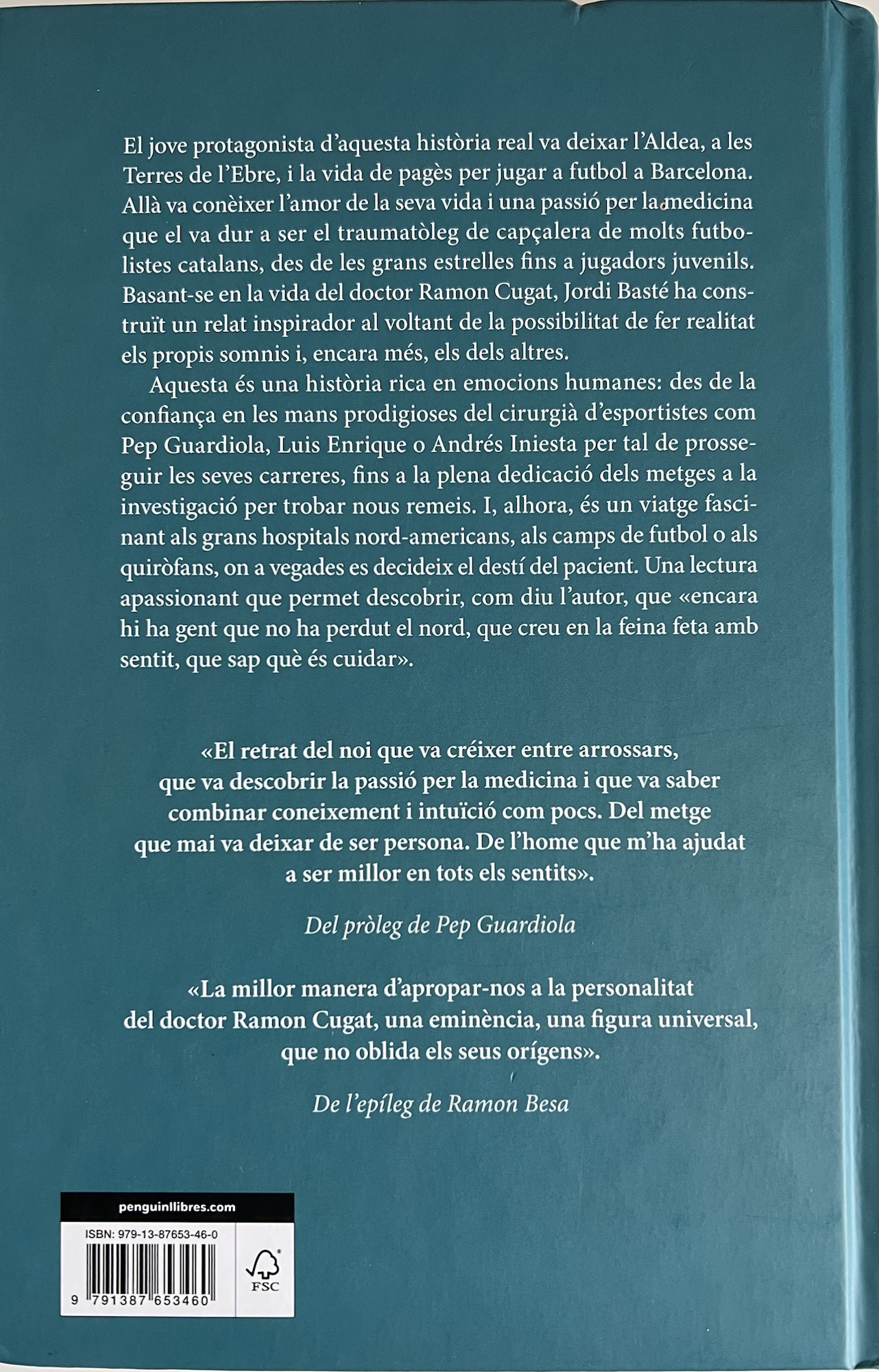 El noi amb una maleta i un somni - Una història basada en la vida del doctor Ramon Cugat- Jordi Basté - ed. Rosa del vents - nov 2025