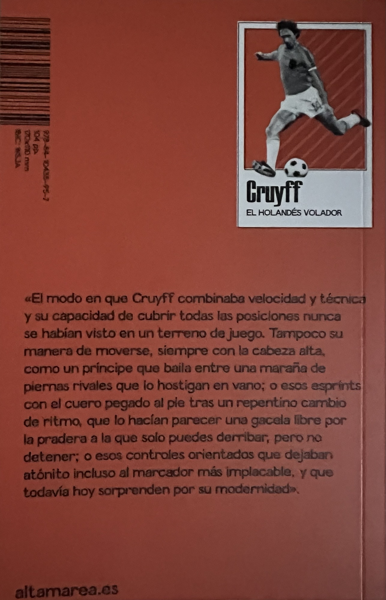Cruyff el holandés volador - Davide Steccanella - Altamarea - abril 2026