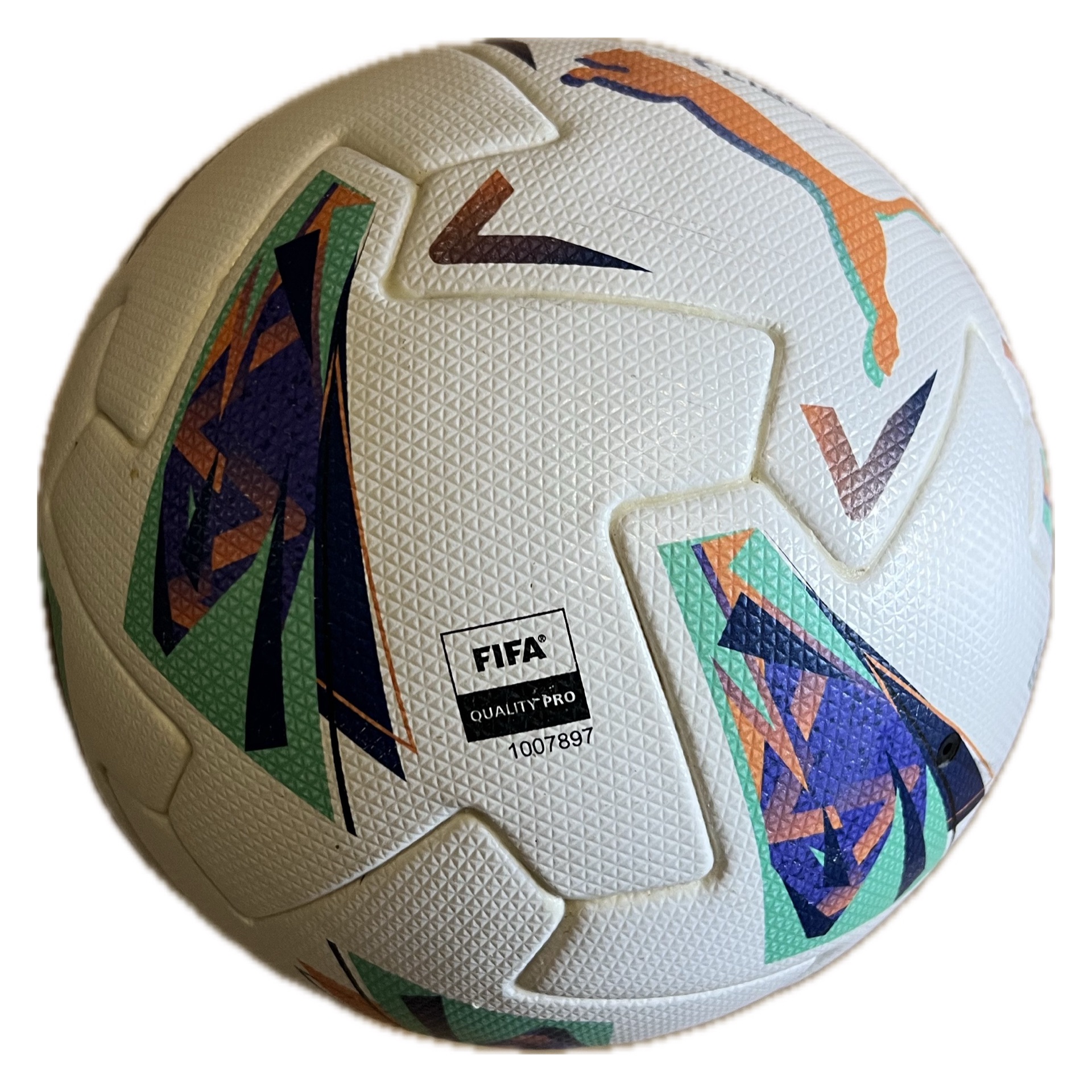 Detall frontal de la PUMA Orbita