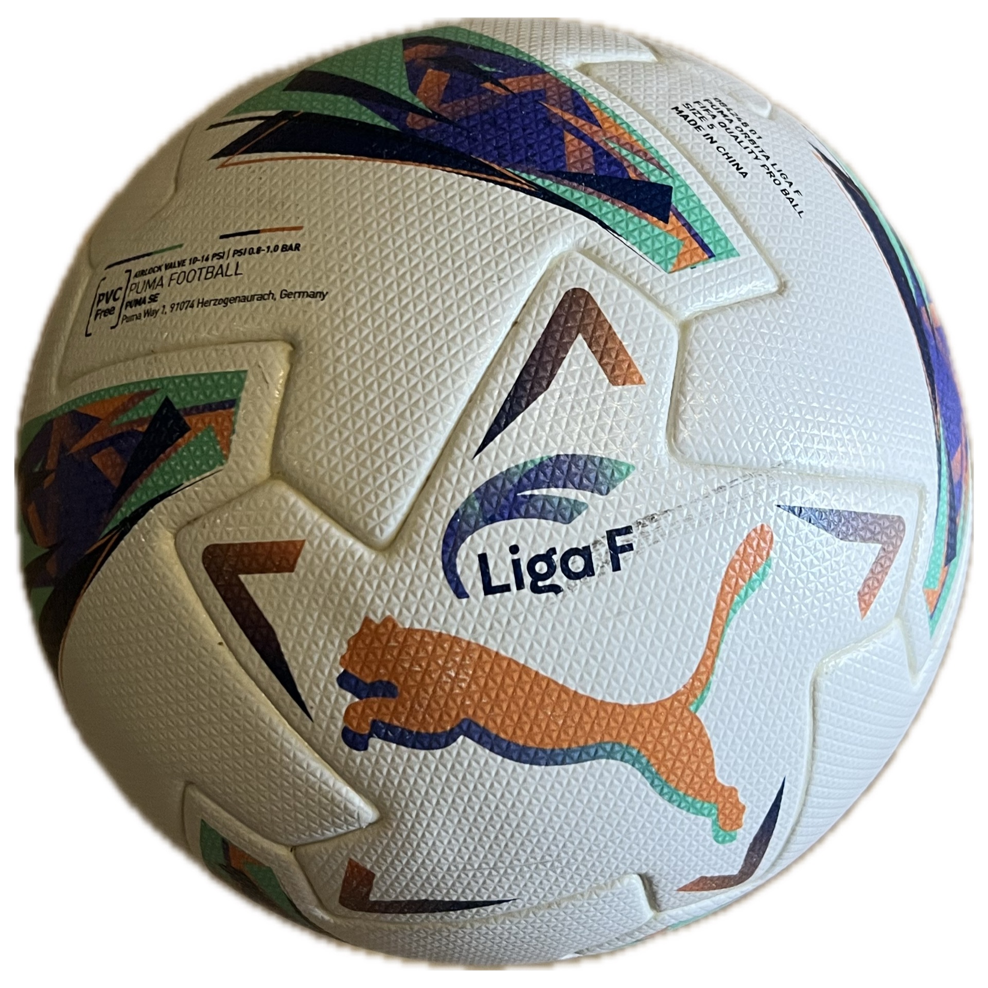 Pilota PUMA Orbita Liga F 2023-2024 de partit