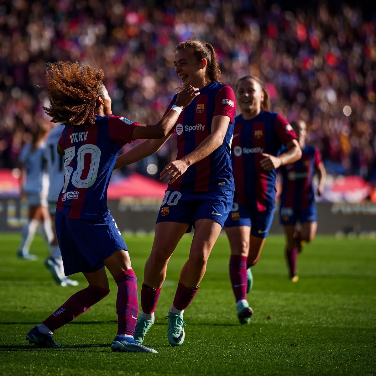 Barça 5-0 Real Madrid femení