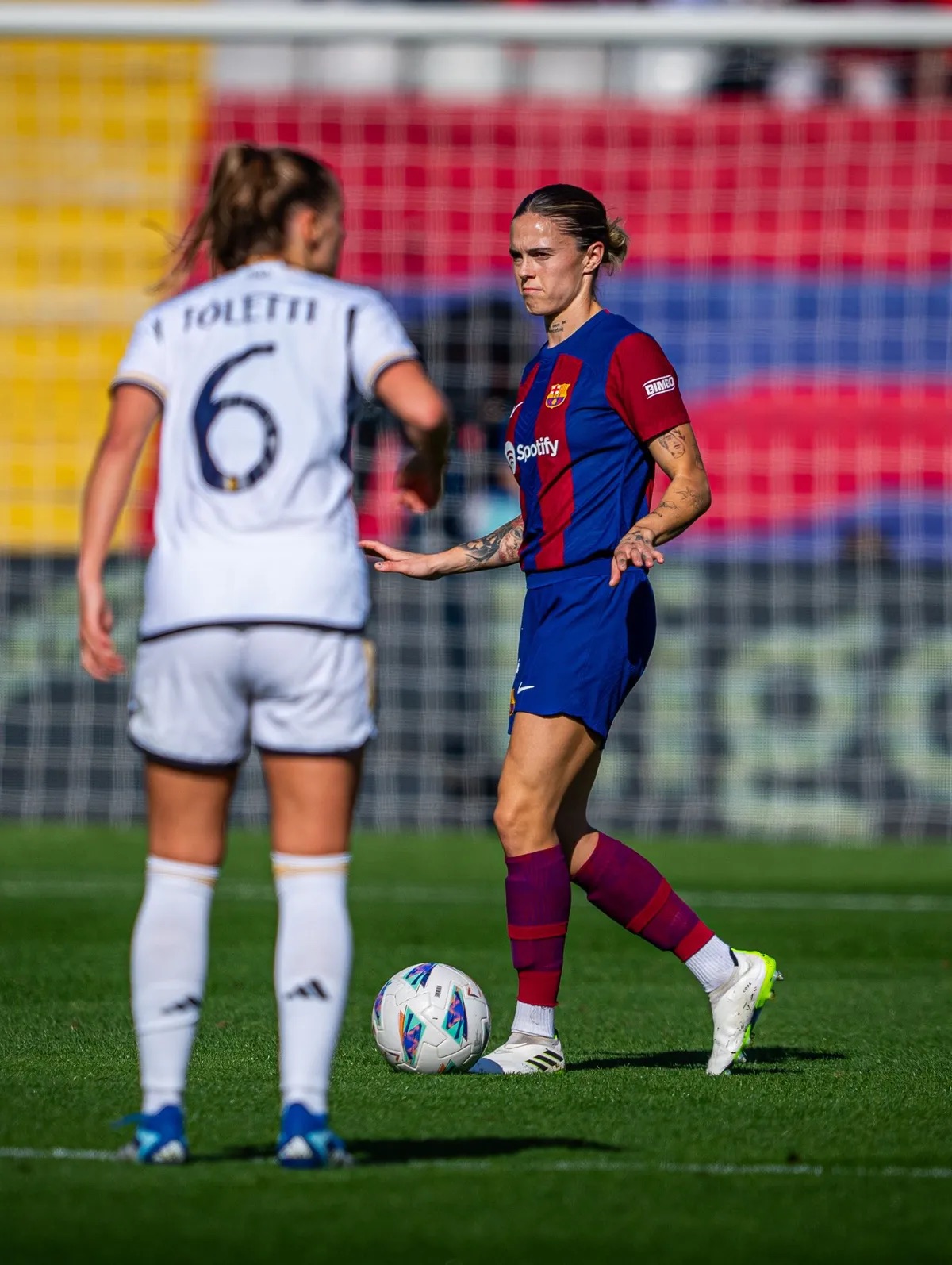 Celebració del Barça femení