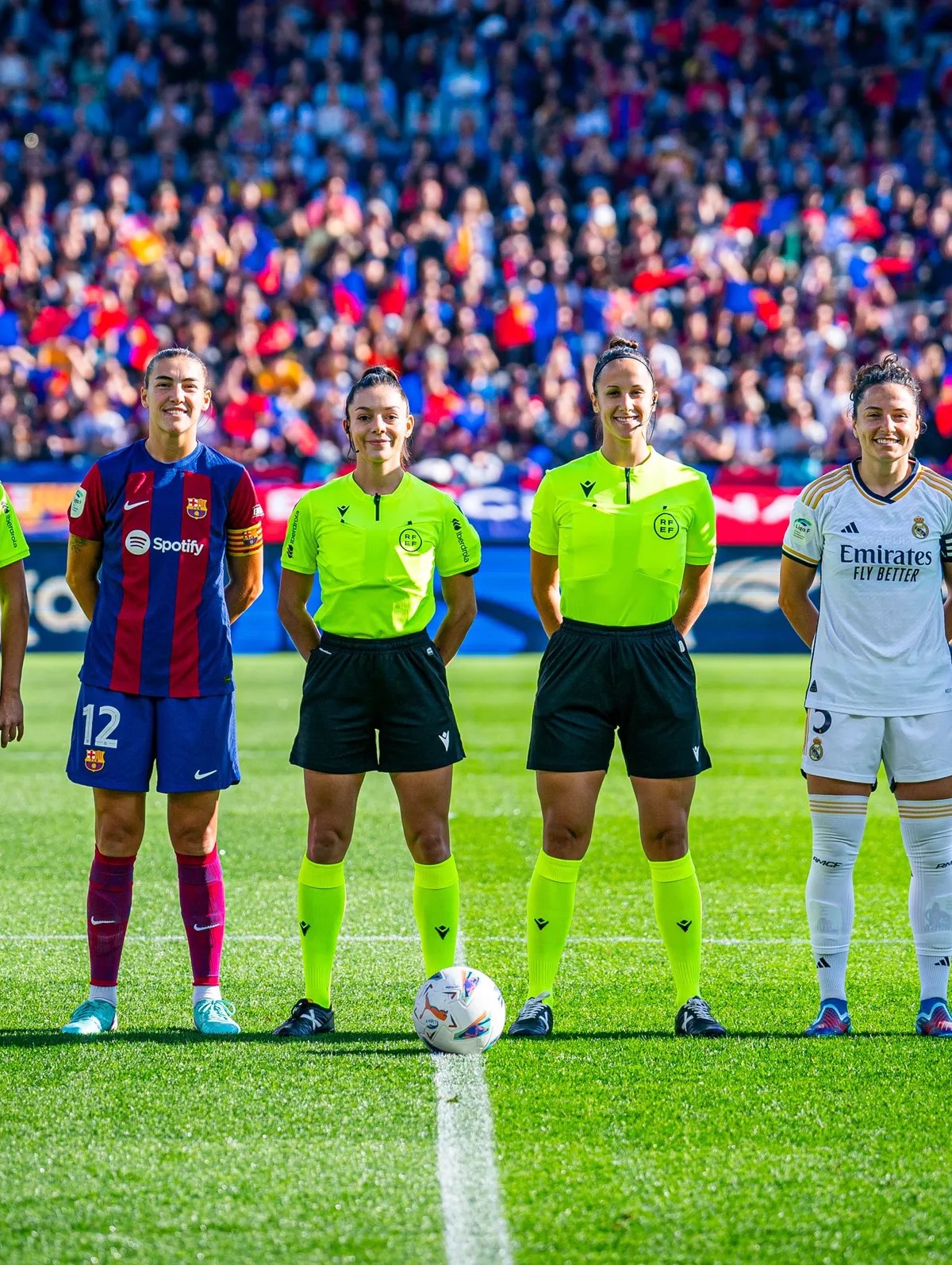 Acció del Barça femení