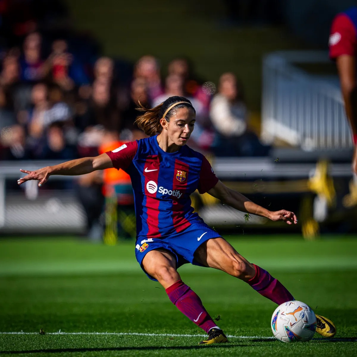 El Barça femení durant el 5-0