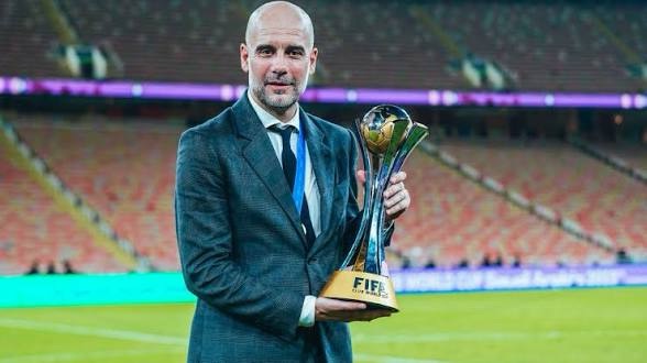 Guardiola amb el Mundial de Clubs
