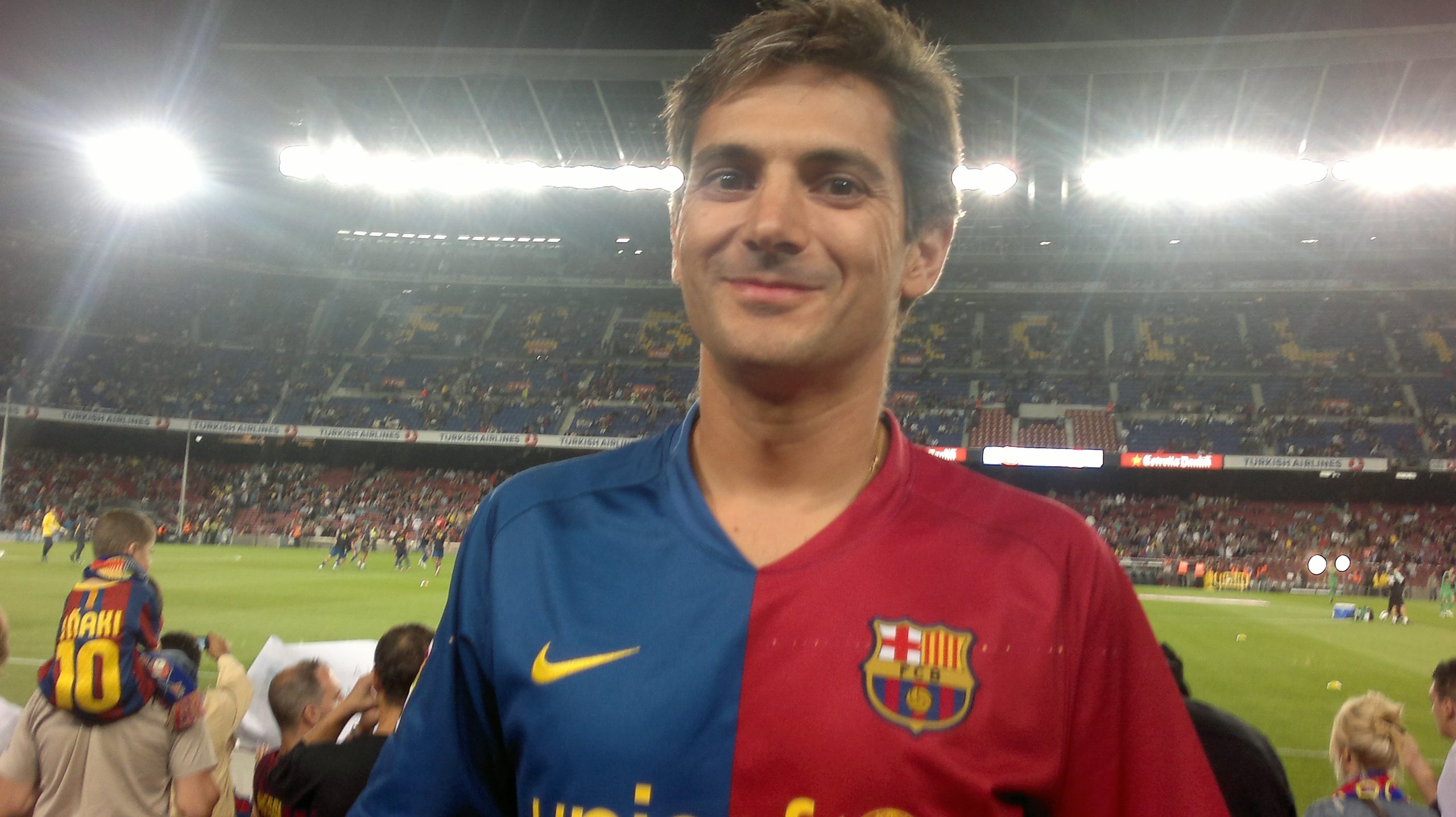 Records familiars del 5 de maig de 2012 al Camp Nou