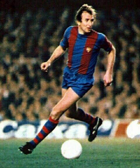 Carles Rexach conduint la pilota