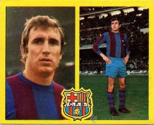 Cromo antic de Carles Rexach