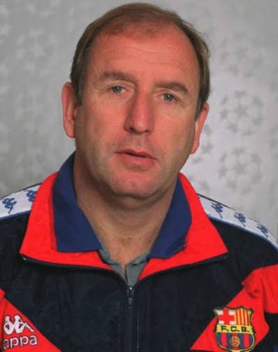 Retrat de Carles Rexach entrenador