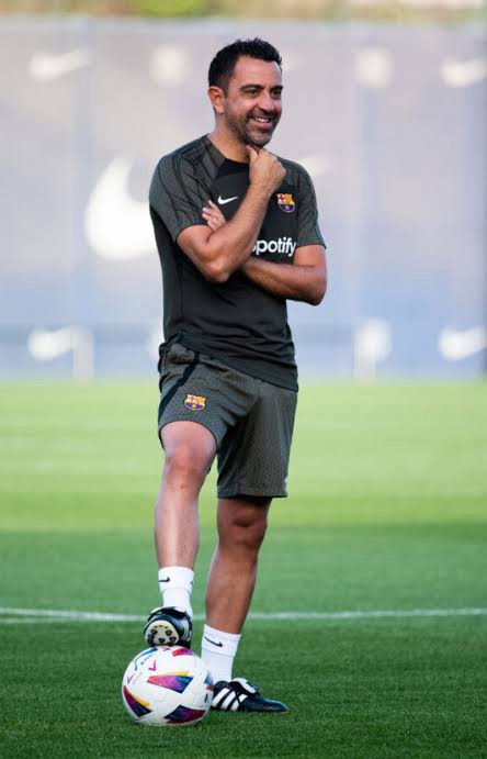 Xavi Hernández com a entrenador del FC Barcelona